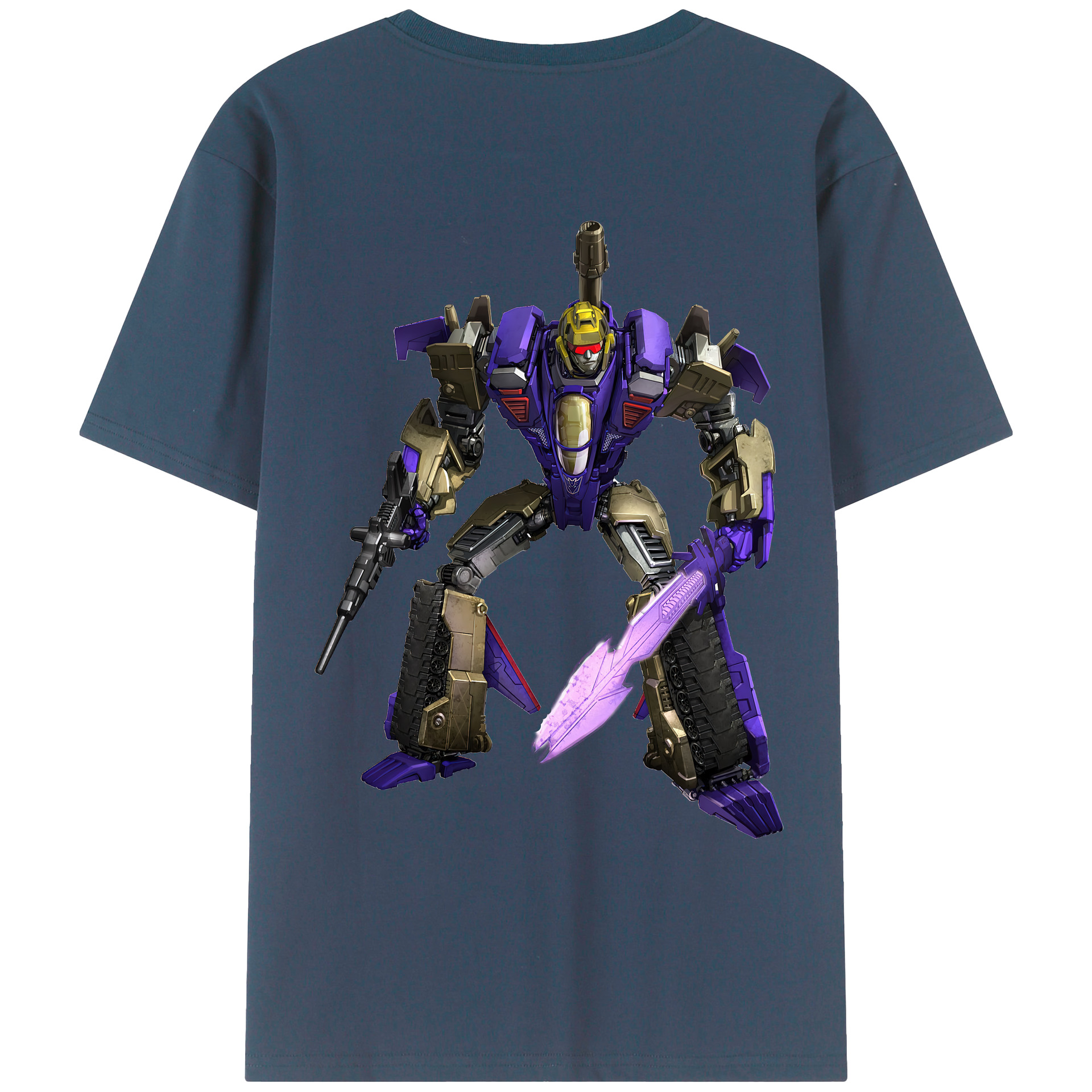 （画像用） Transformers トランスフォーマー レディース半袖Tシャツ(バックプリント)