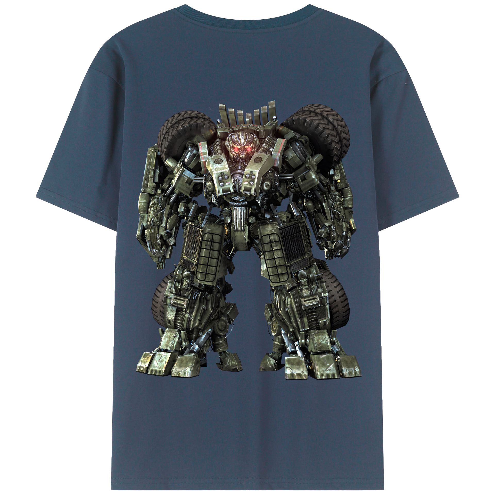 （画像用） Transformers トランスフォーマー レディース半袖Tシャツ(バックプリント)