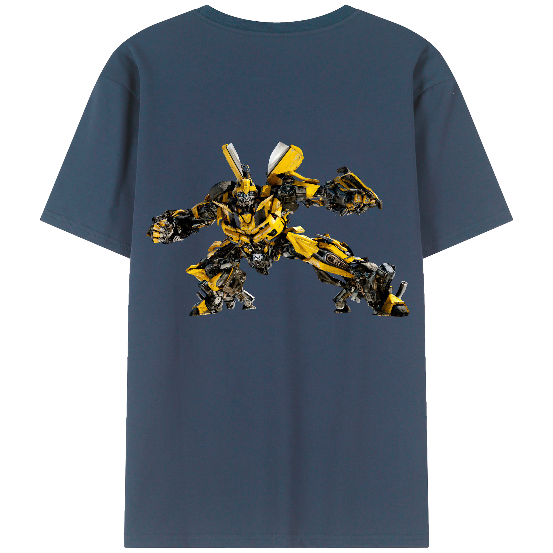 （画像用） Transformers トランスフォーマー レディース半袖Tシャツ(バックプリント)
