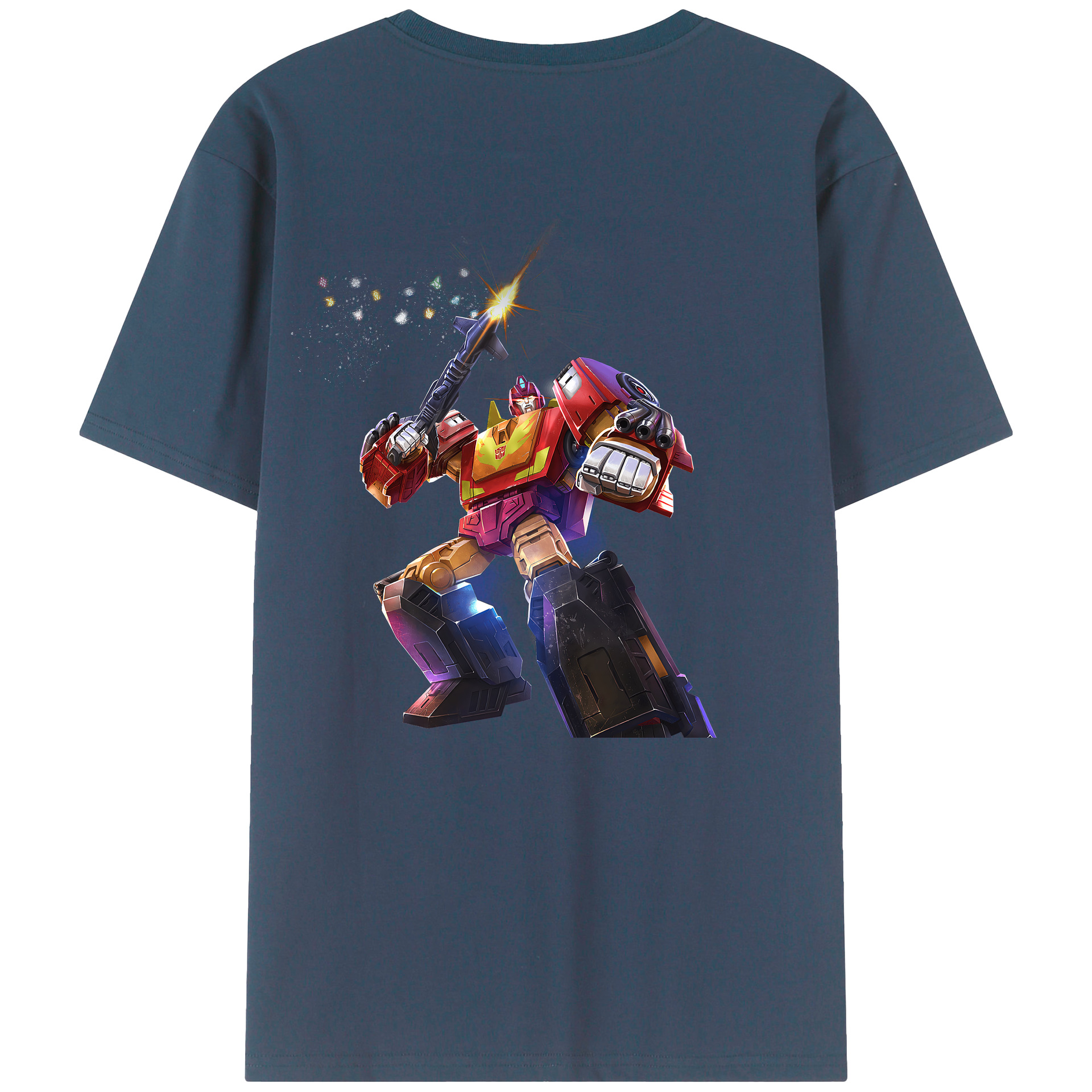 （画像用） Transformers トランスフォーマー レディース半袖Tシャツ(バックプリント)