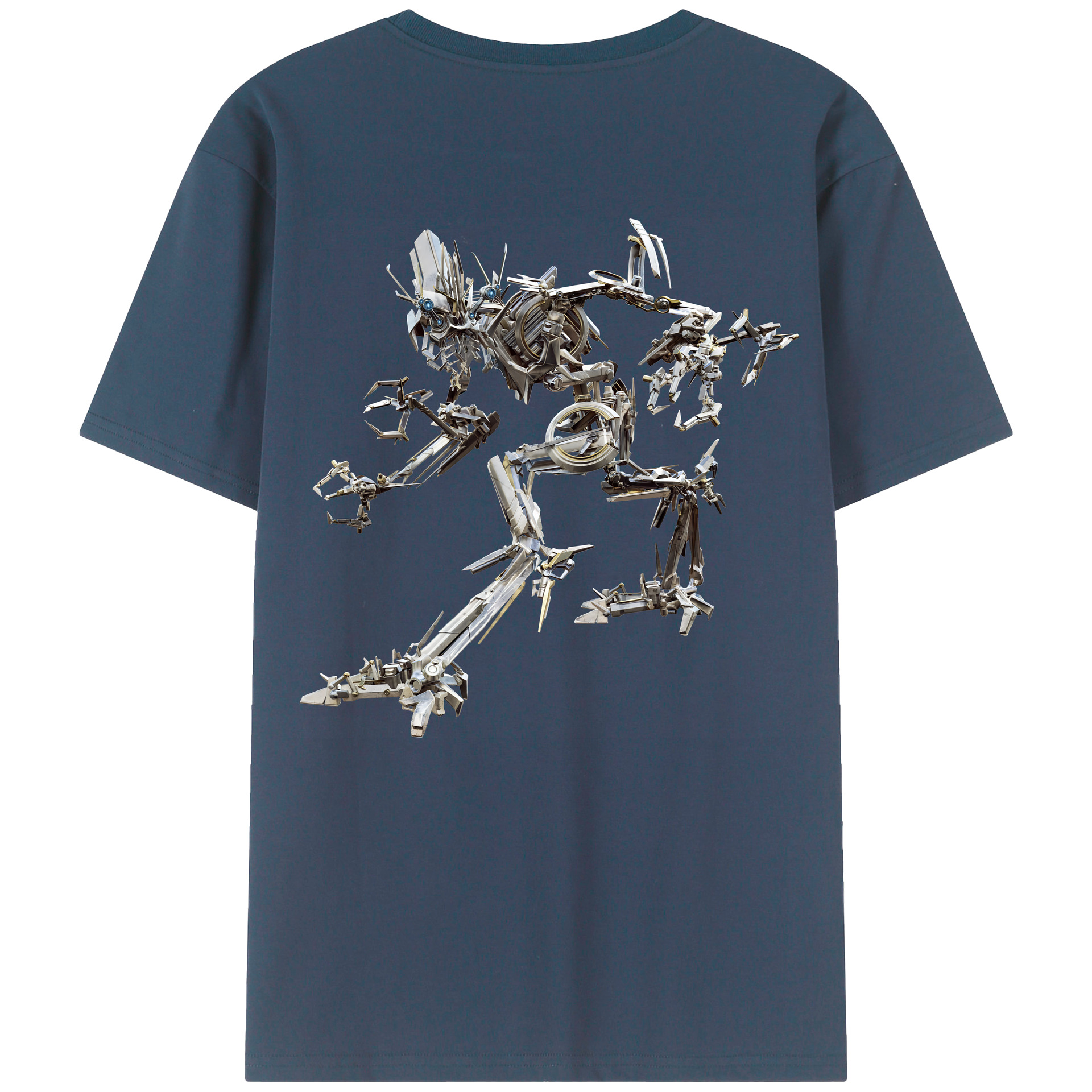 （画像用） Transformers トランスフォーマー レディース半袖Tシャツ(バックプリント)