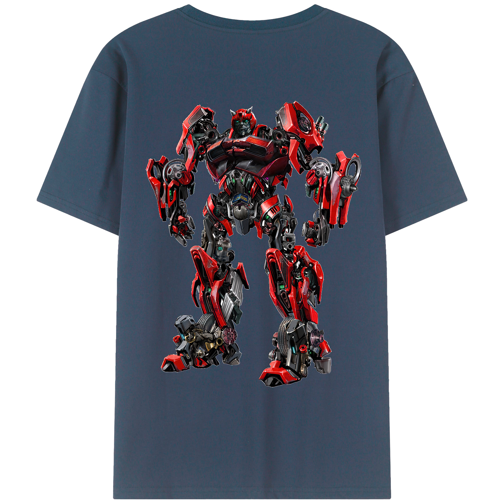 （画像用） Transformers トランスフォーマー レディース半袖Tシャツ(バックプリント)