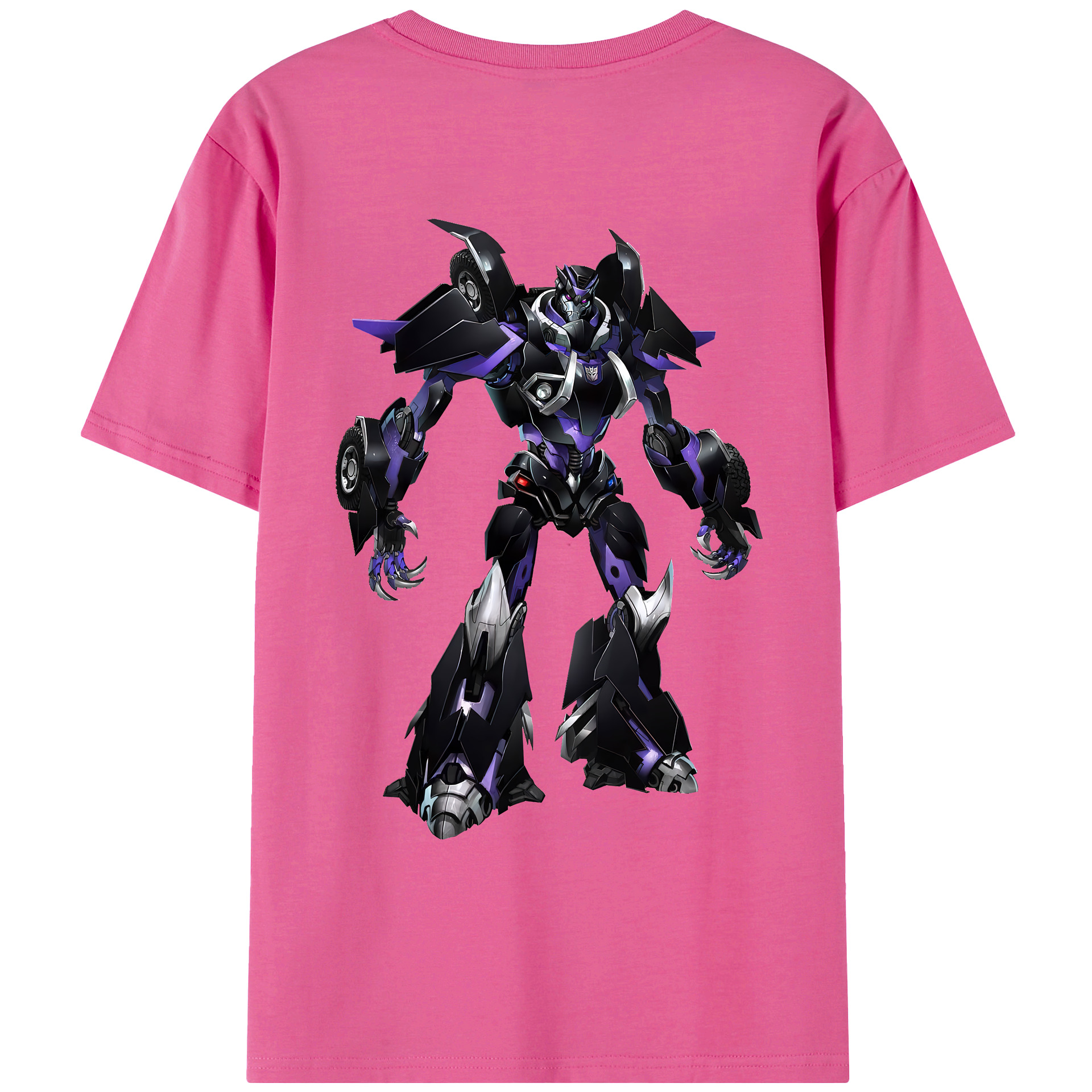 （画像用） Transformers トランスフォーマー レディース半袖Tシャツ(バックプリント)