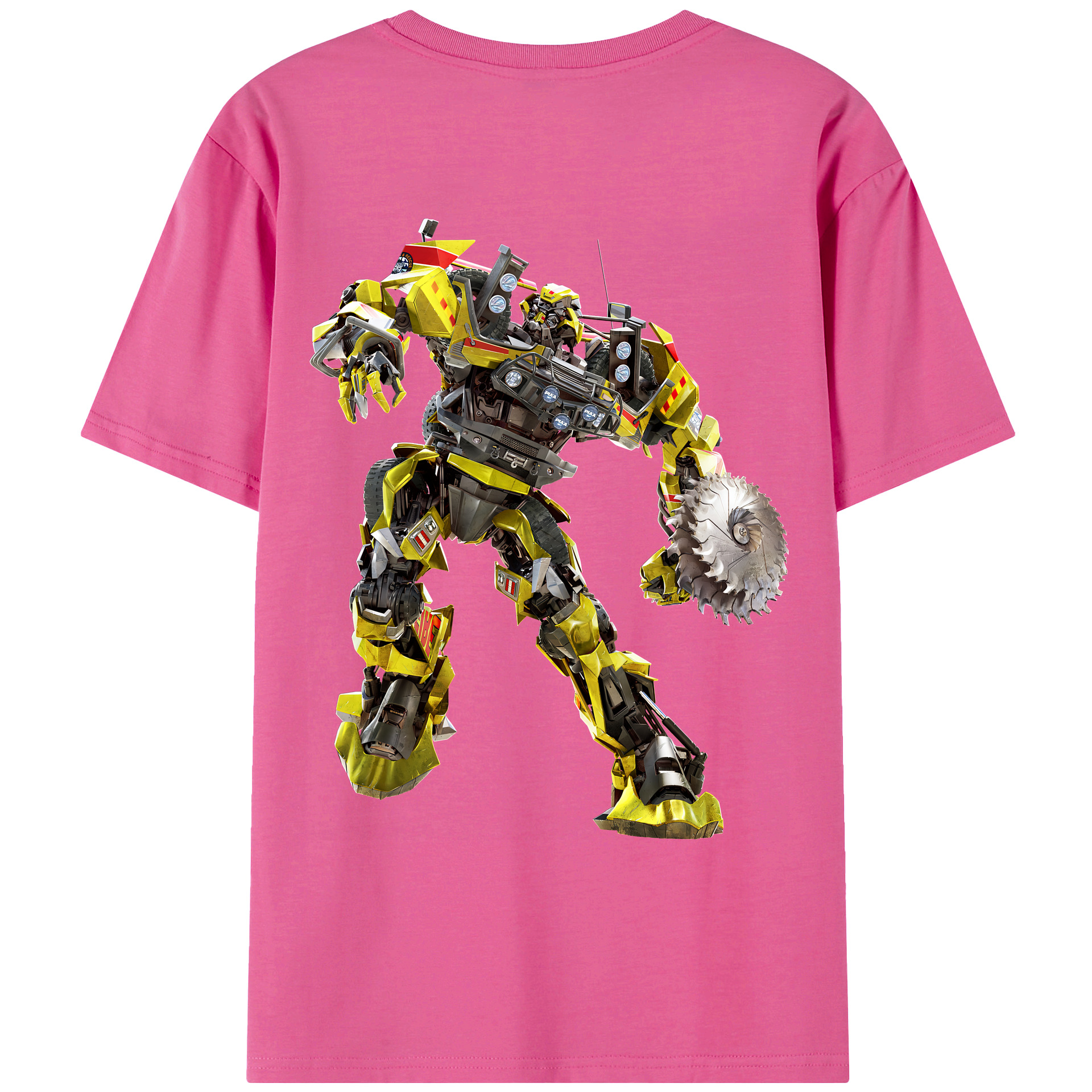 （画像用） Transformers トランスフォーマー レディース半袖Tシャツ(バックプリント)