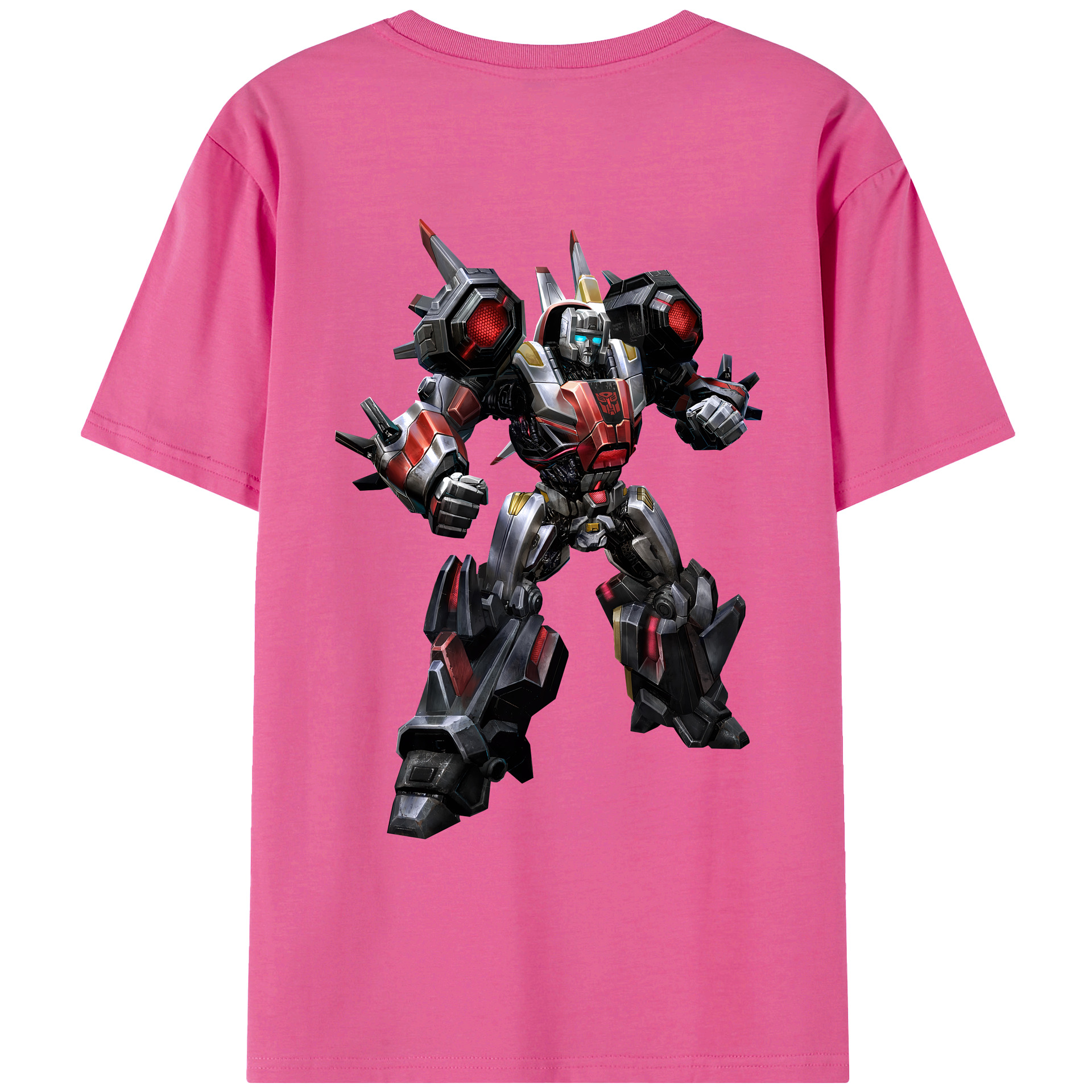 （画像用） Transformers トランスフォーマー レディース半袖Tシャツ(バックプリント)