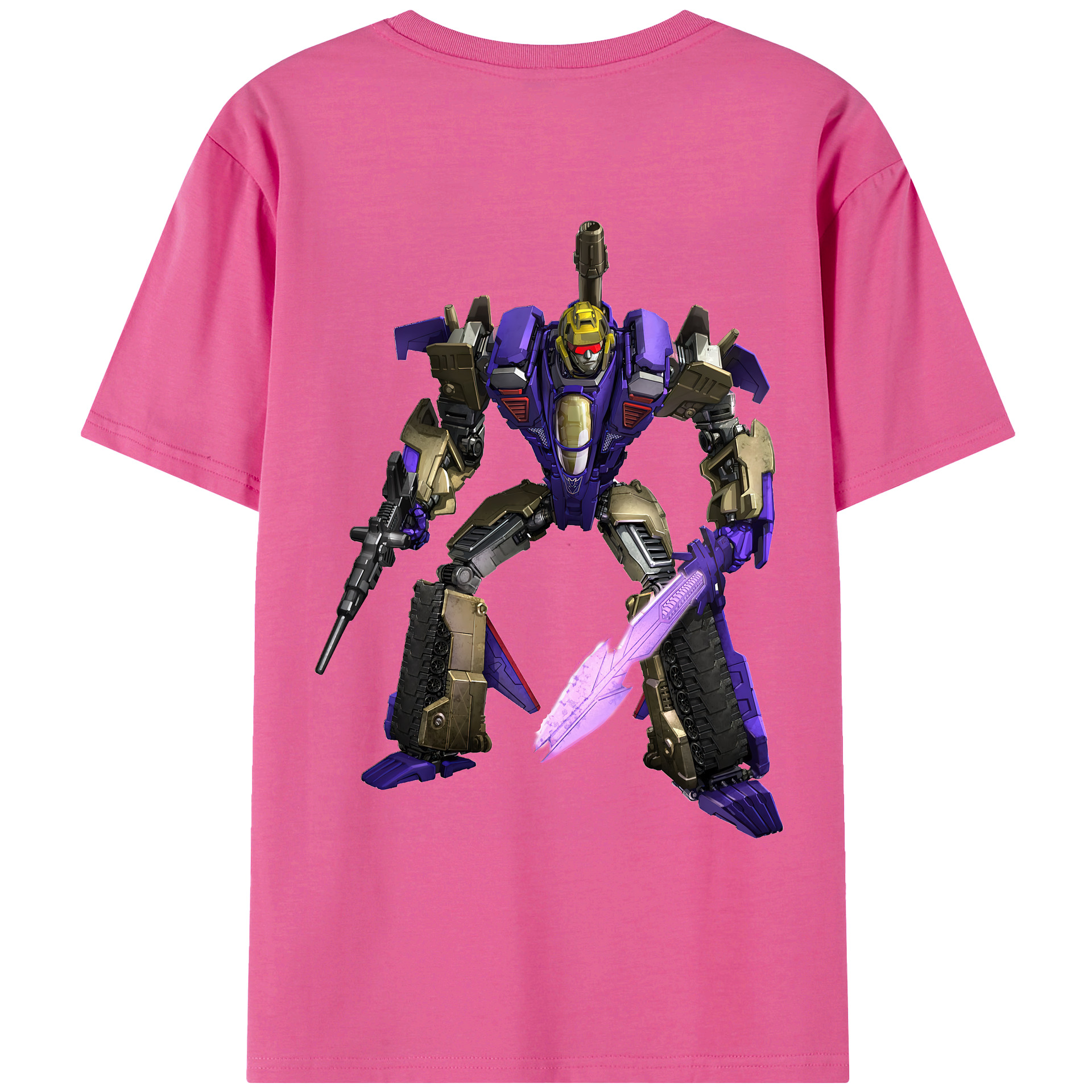 （画像用） Transformers トランスフォーマー レディース半袖Tシャツ(バックプリント)