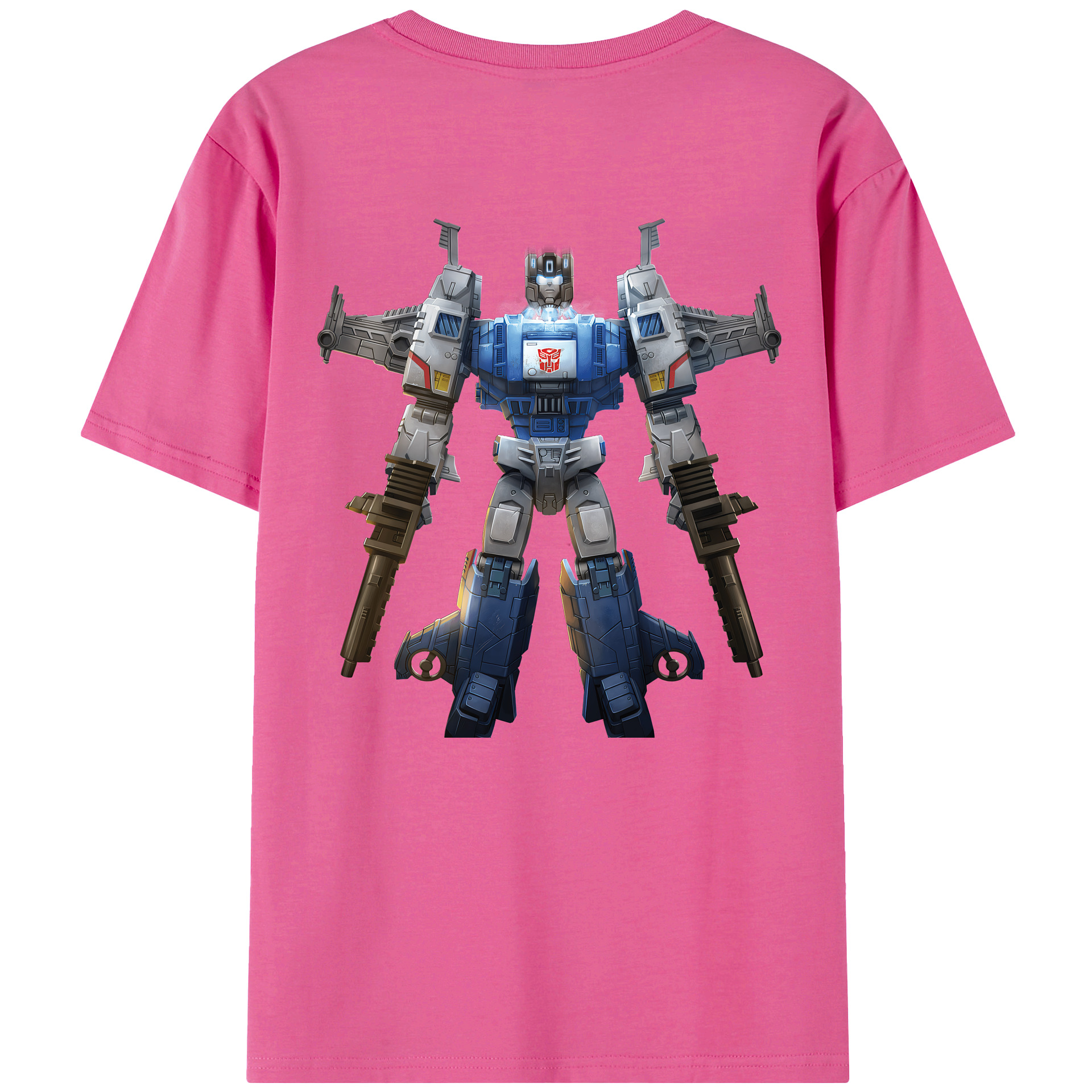 （画像用） Transformers トランスフォーマー レディース半袖Tシャツ(バックプリント)