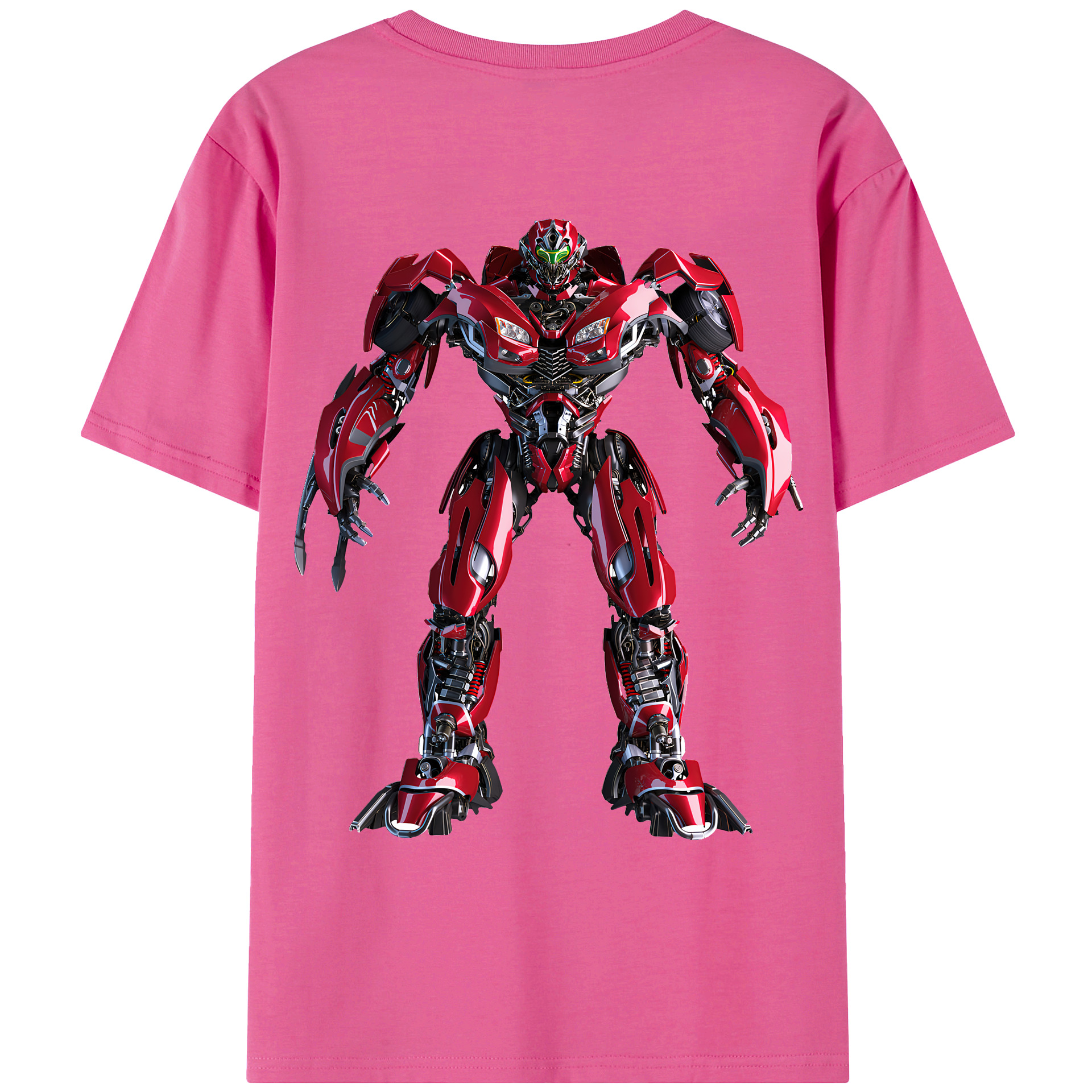 （画像用） Transformers トランスフォーマー レディース半袖Tシャツ(バックプリント)