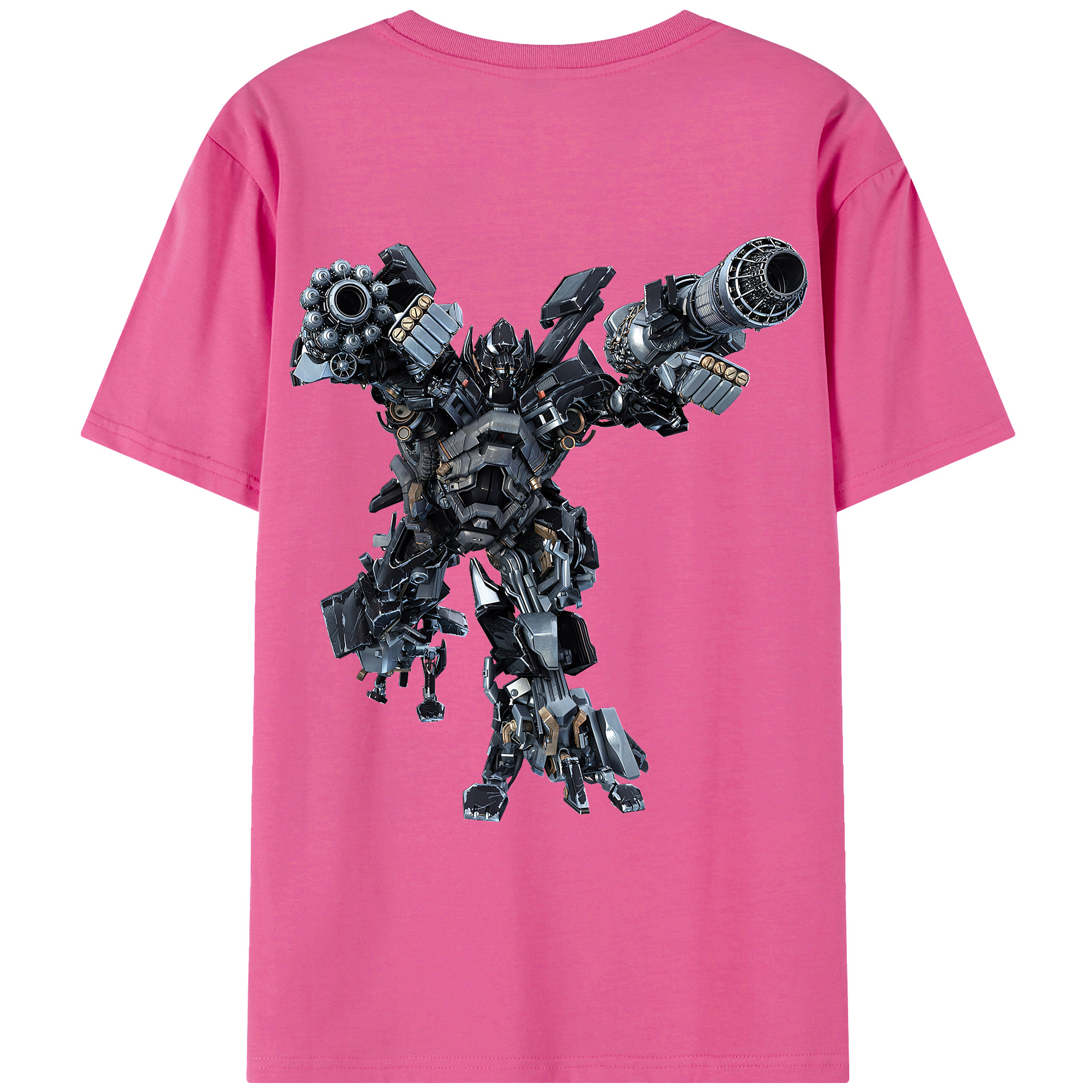 （画像用） Transformers トランスフォーマー レディース半袖Tシャツ(バックプリント)
