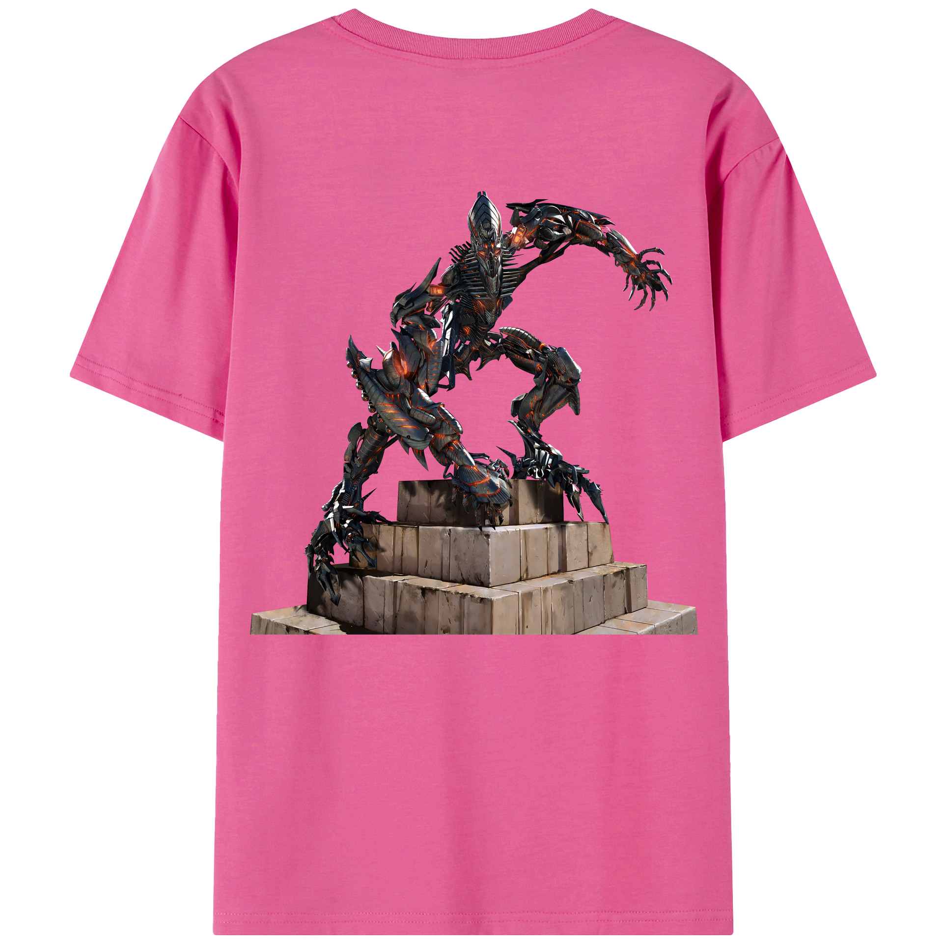 （画像用） Transformers トランスフォーマー レディース半袖Tシャツ(バックプリント)