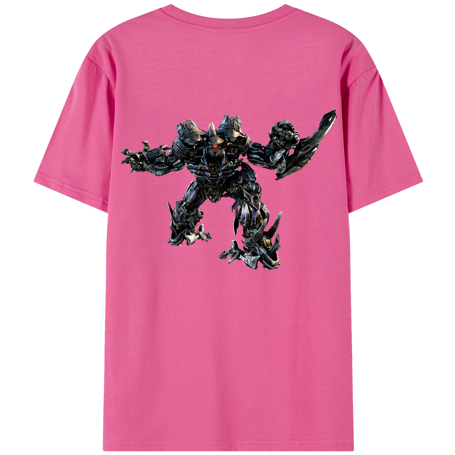 （画像用） Transformers トランスフォーマー レディース半袖Tシャツ(バックプリント)