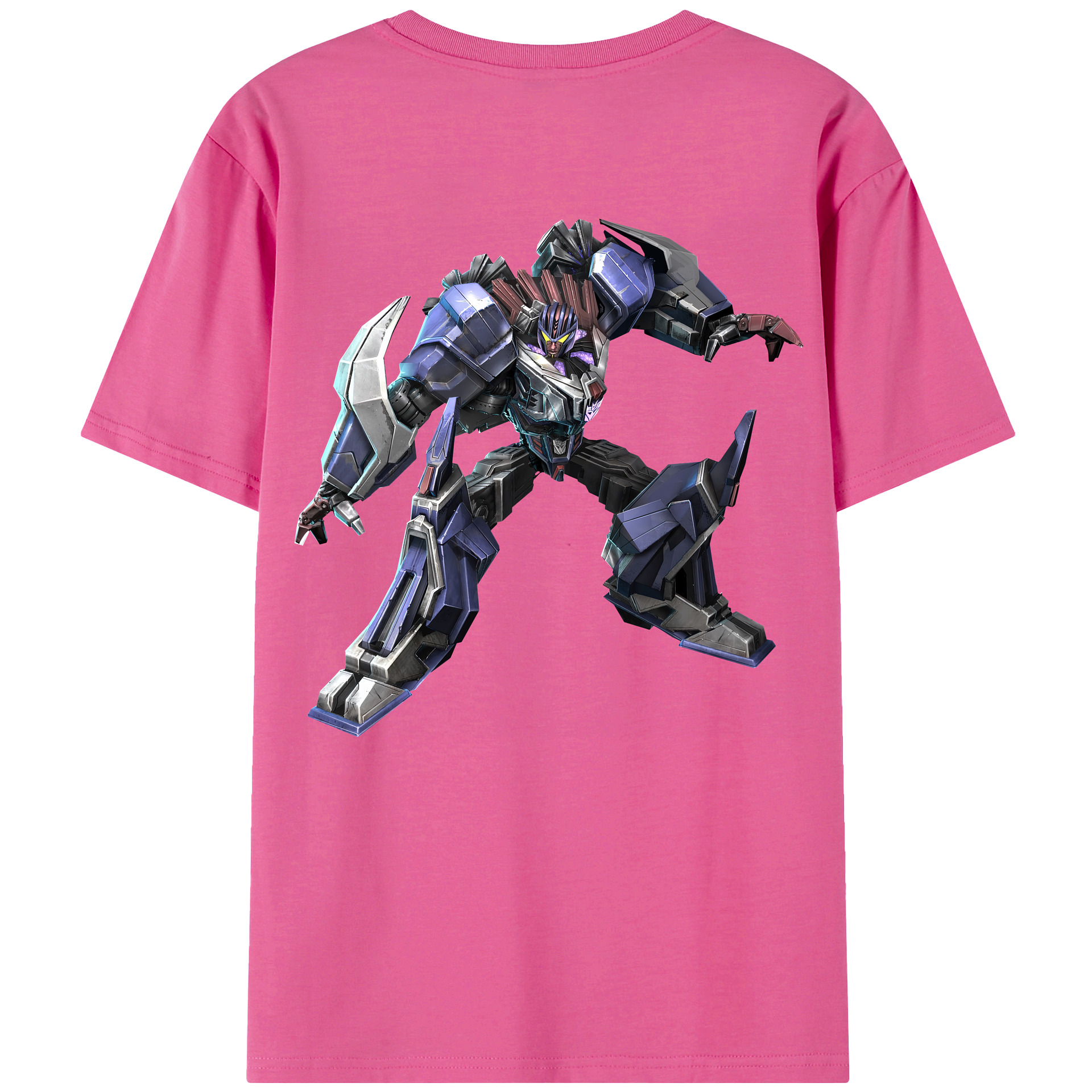 （画像用） Transformers トランスフォーマー レディース半袖Tシャツ(バックプリント)