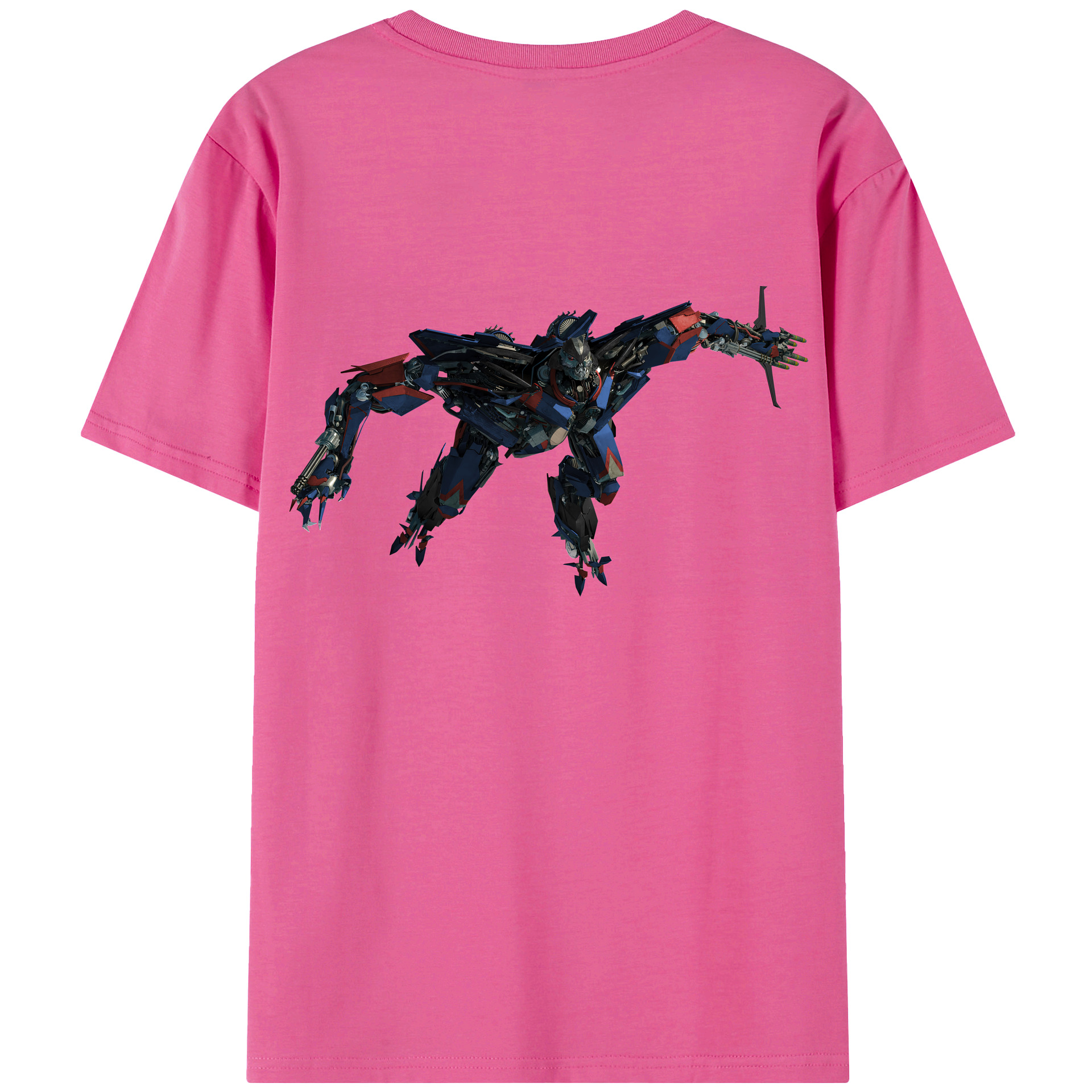 （画像用） Transformers トランスフォーマー レディース半袖Tシャツ(バックプリント)
