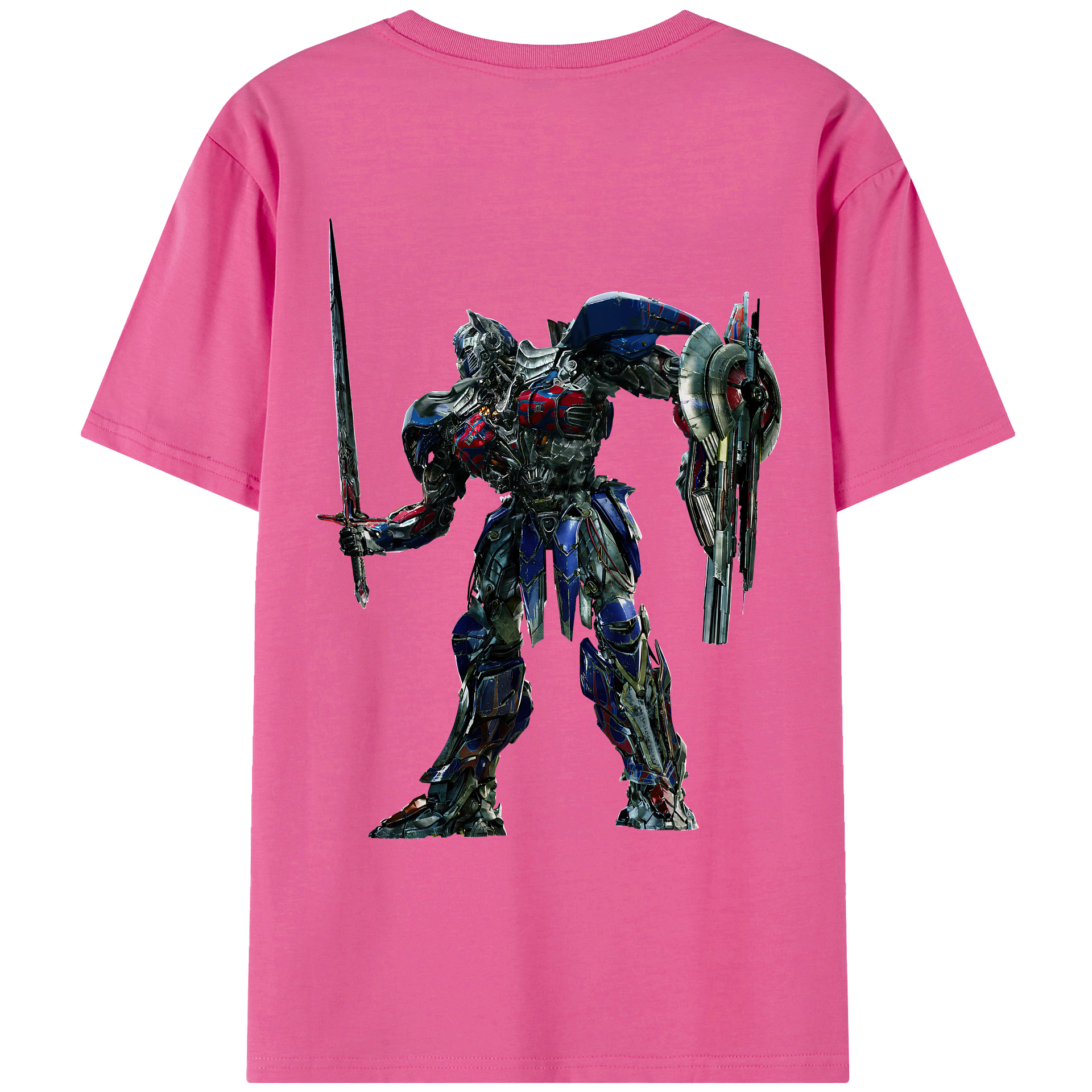 （画像用） Transformers トランスフォーマー レディース半袖Tシャツ(バックプリント)