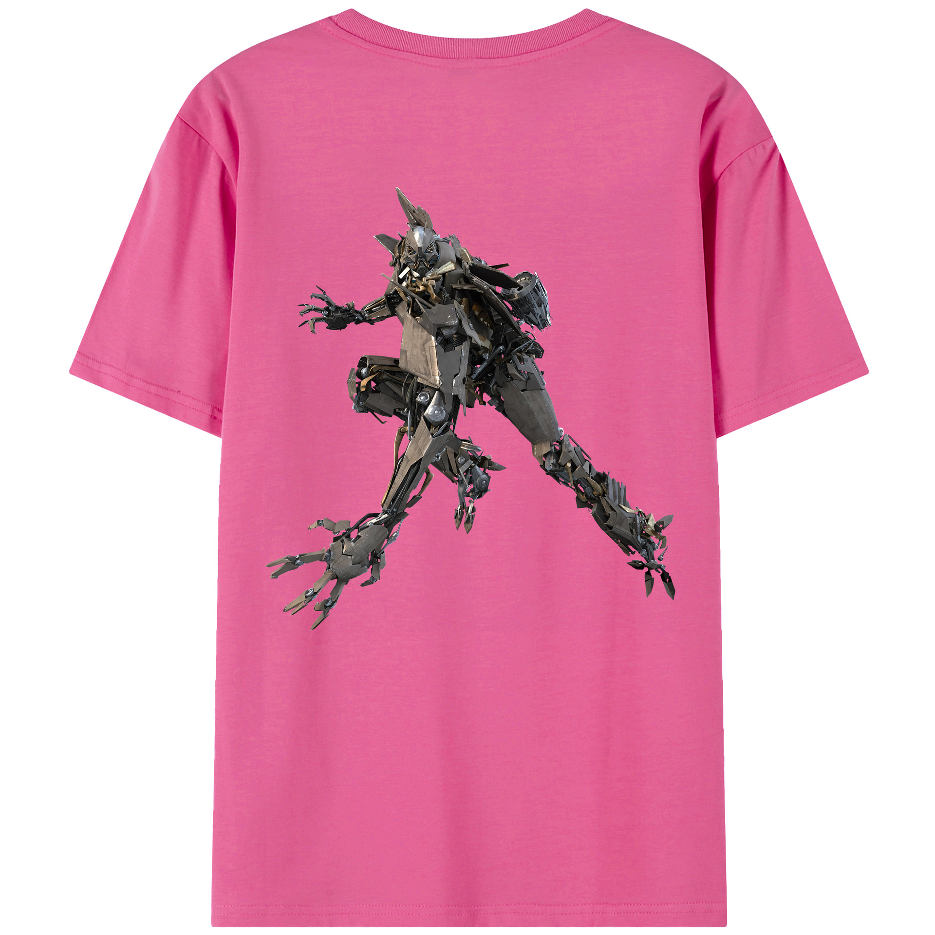 （画像用） Transformers トランスフォーマー レディース半袖Tシャツ(バックプリント)