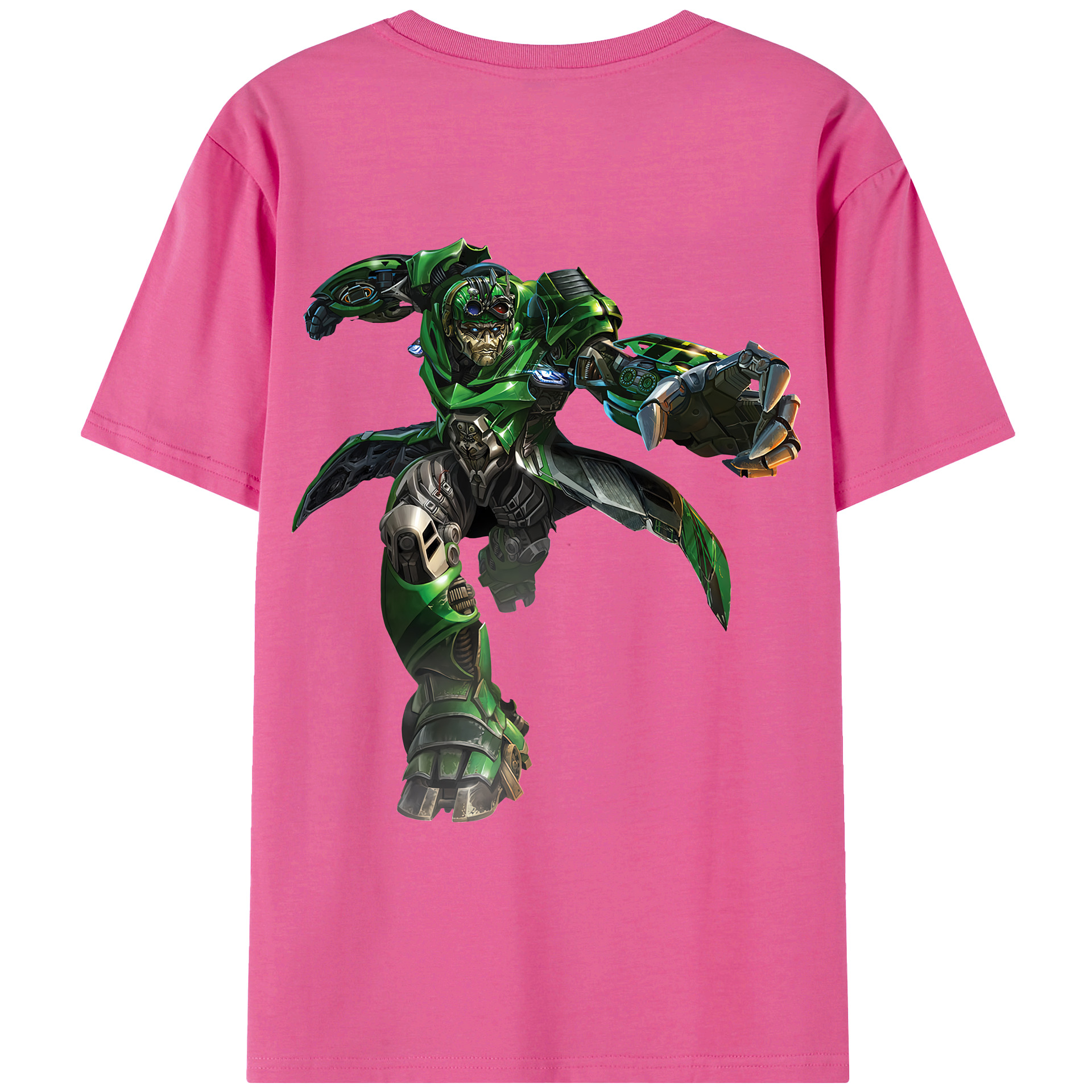 （画像用） Transformers トランスフォーマー レディース半袖Tシャツ(バックプリント)