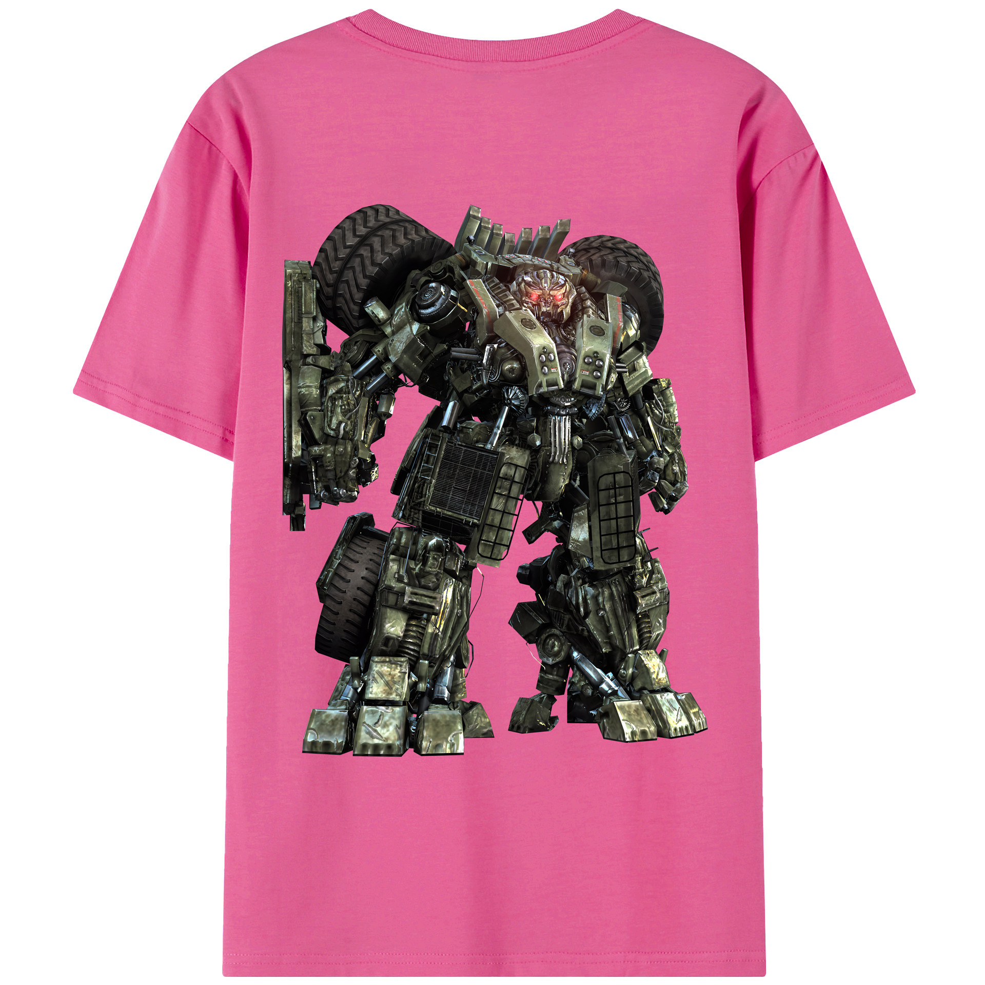 （画像用） Transformers トランスフォーマー レディース半袖Tシャツ(バックプリント)