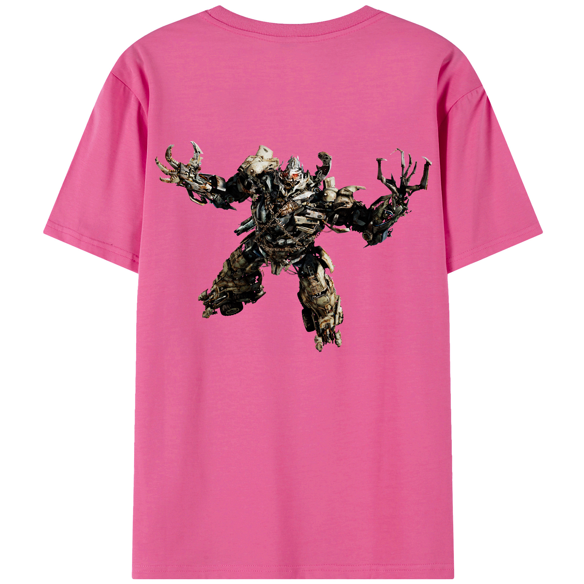 （画像用） Transformers トランスフォーマー レディース半袖Tシャツ(バックプリント)