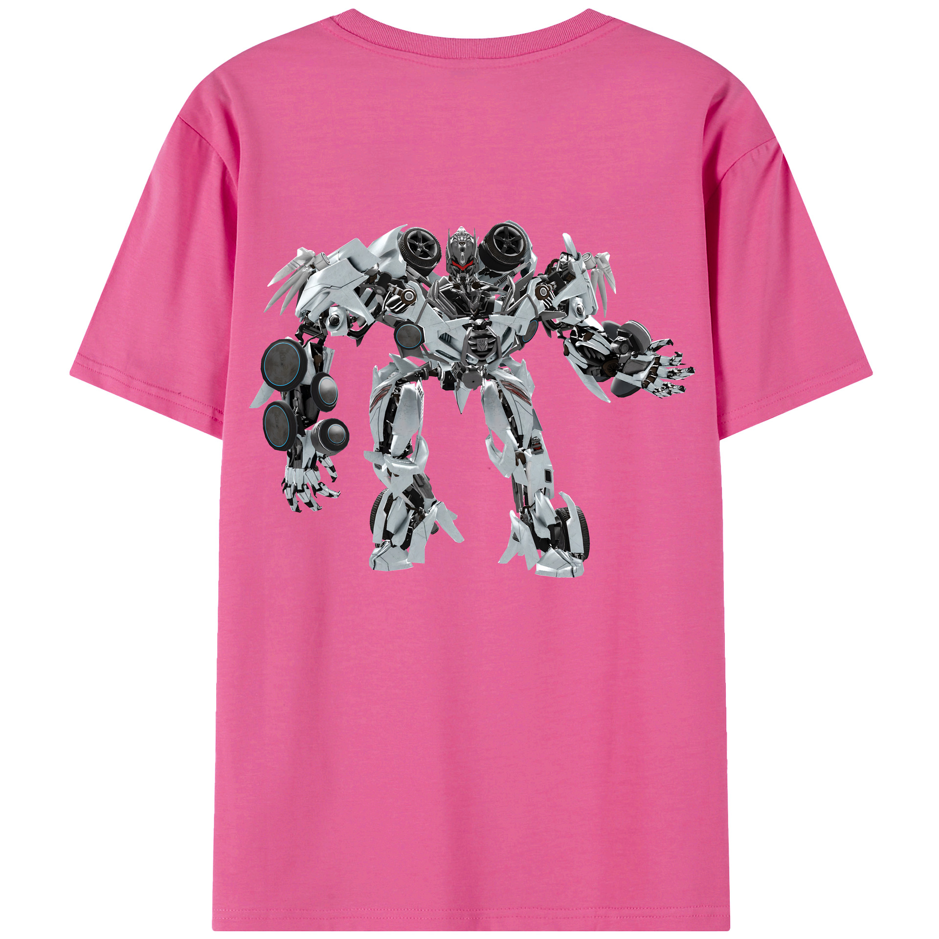 （画像用） Transformers トランスフォーマー レディース半袖Tシャツ(バックプリント)