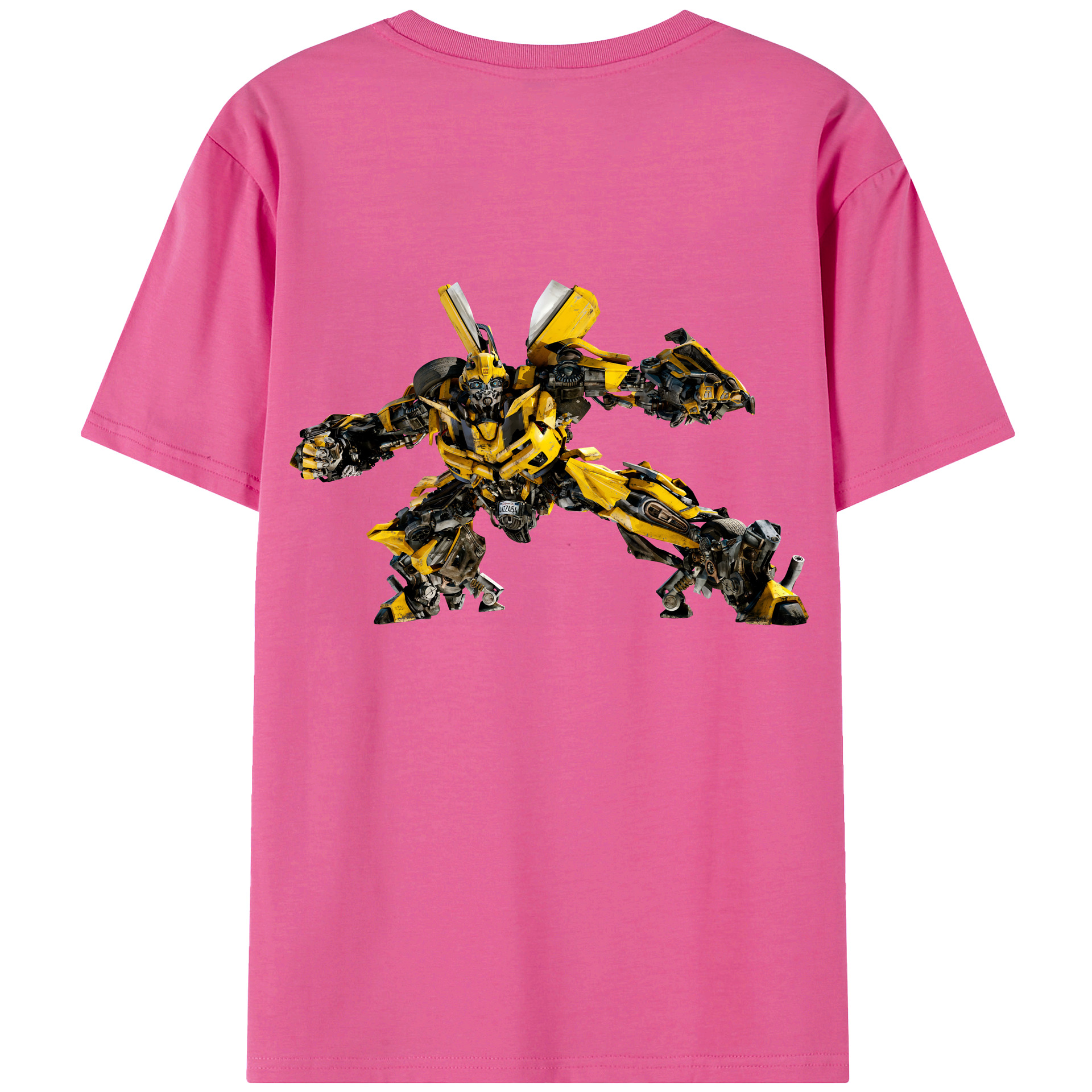 （画像用） Transformers トランスフォーマー レディース半袖Tシャツ(バックプリント)