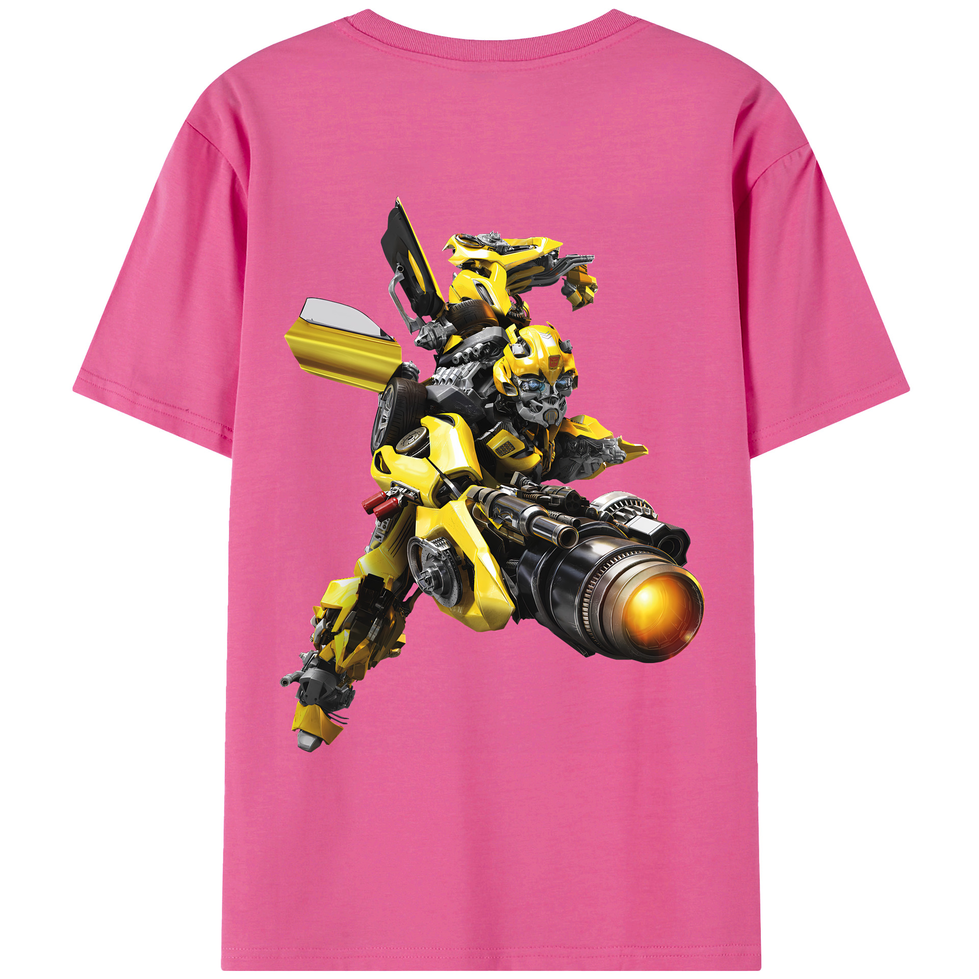 （画像用） Transformers トランスフォーマー レディース半袖Tシャツ(バックプリント)