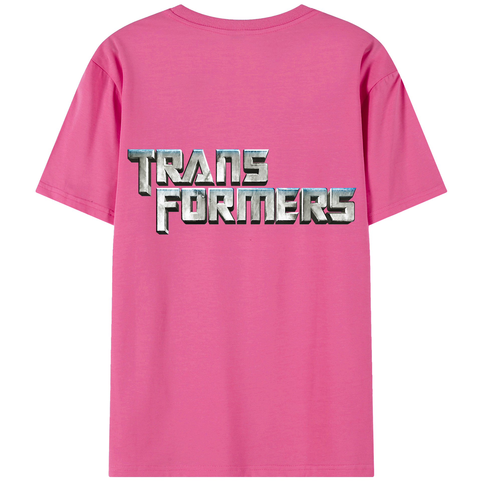 （画像用） Transformers トランスフォーマー レディース半袖Tシャツ(バックプリント)