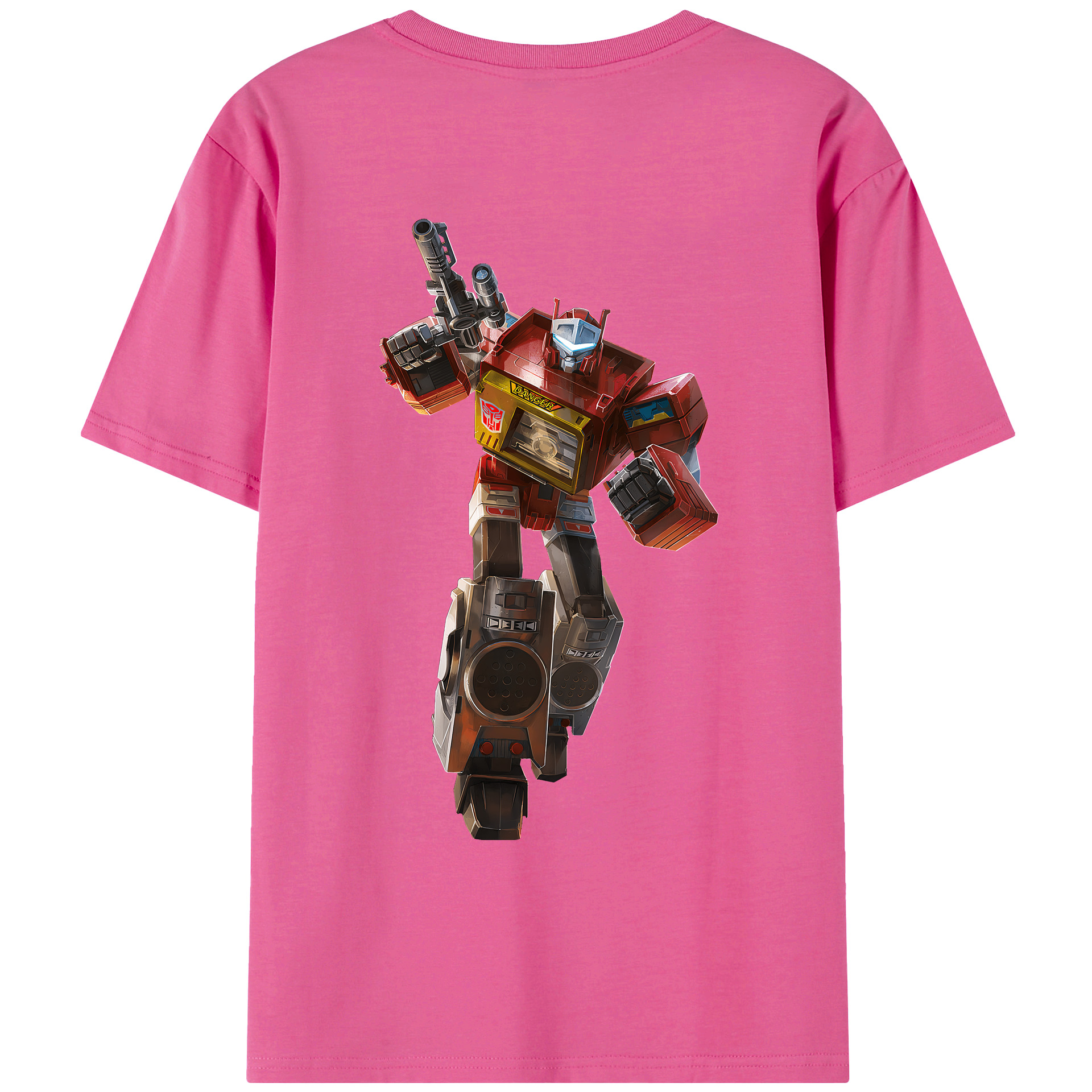 （画像用） Transformers トランスフォーマー レディース半袖Tシャツ(バックプリント)