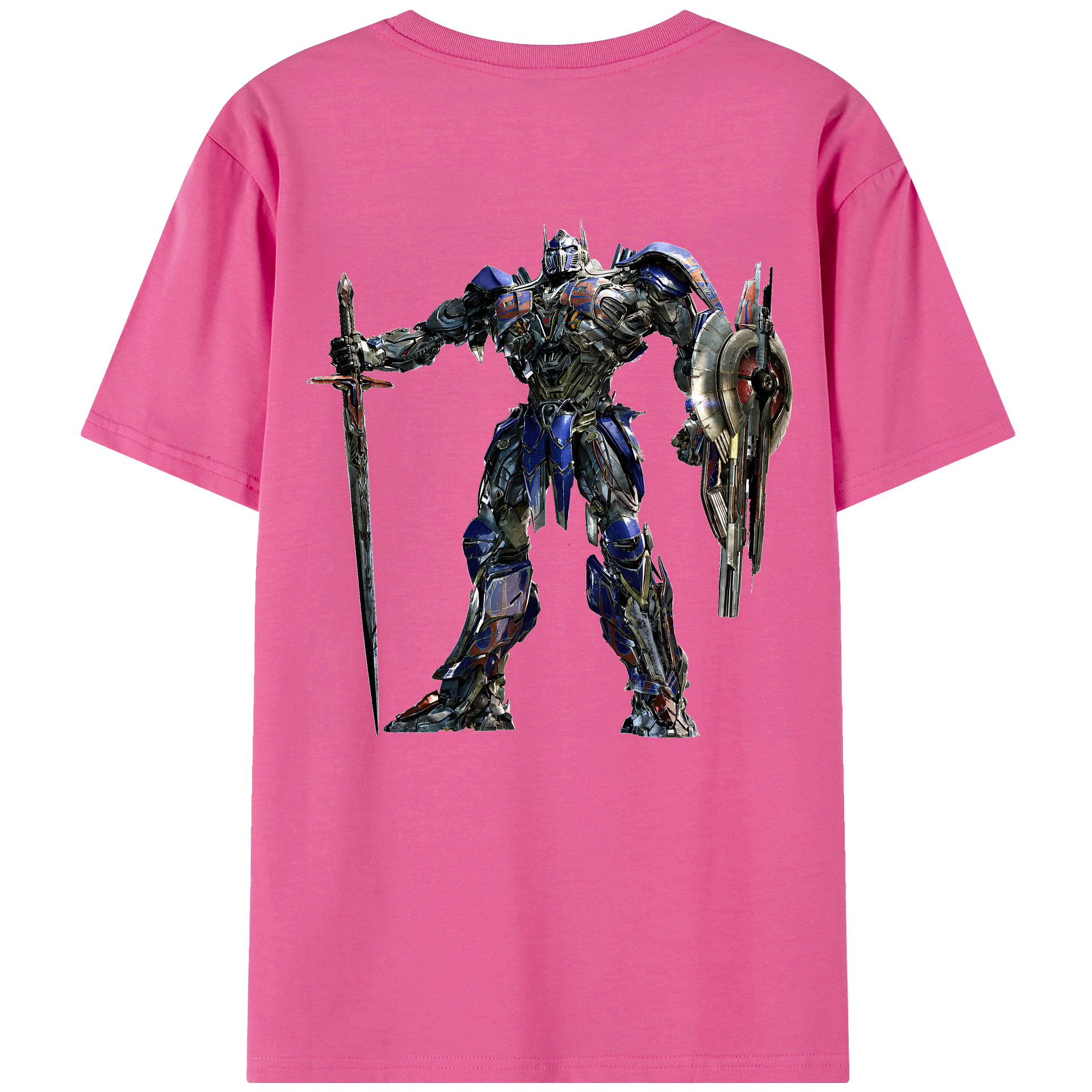（画像用） Transformers トランスフォーマー レディース半袖Tシャツ(バックプリント)