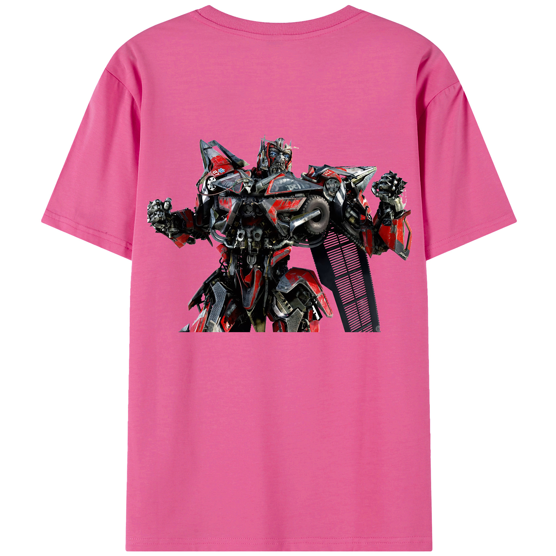 （画像用） Transformers トランスフォーマー レディース半袖Tシャツ(バックプリント)