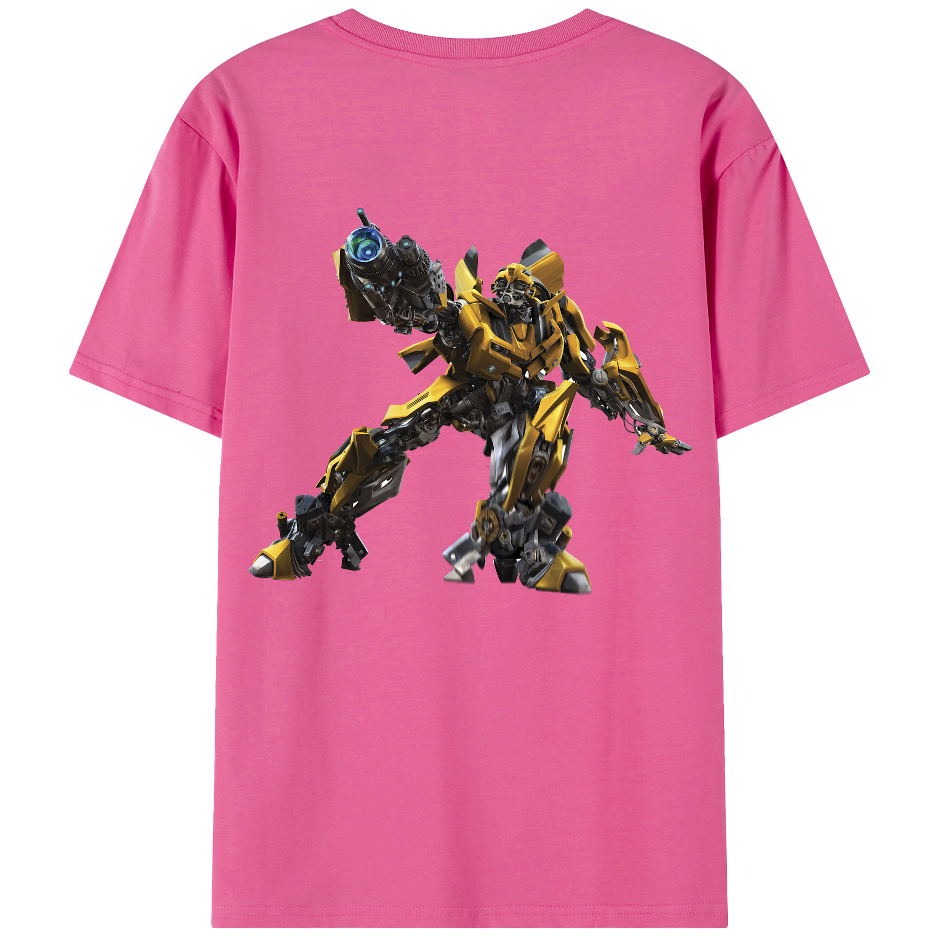 （画像用） Transformers トランスフォーマー レディース半袖Tシャツ(バックプリント)