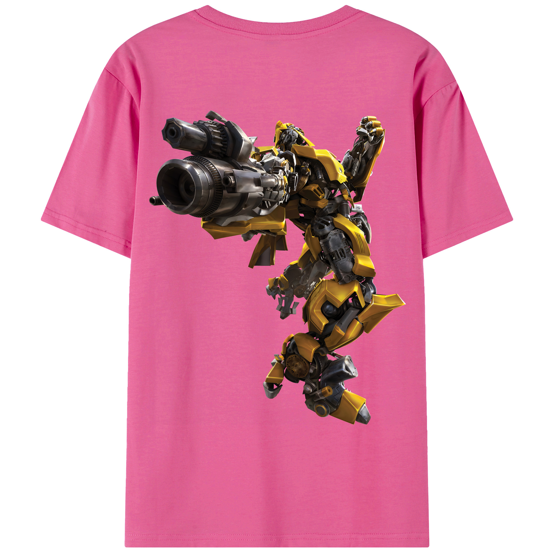 （画像用） Transformers トランスフォーマー レディース半袖Tシャツ(バックプリント)