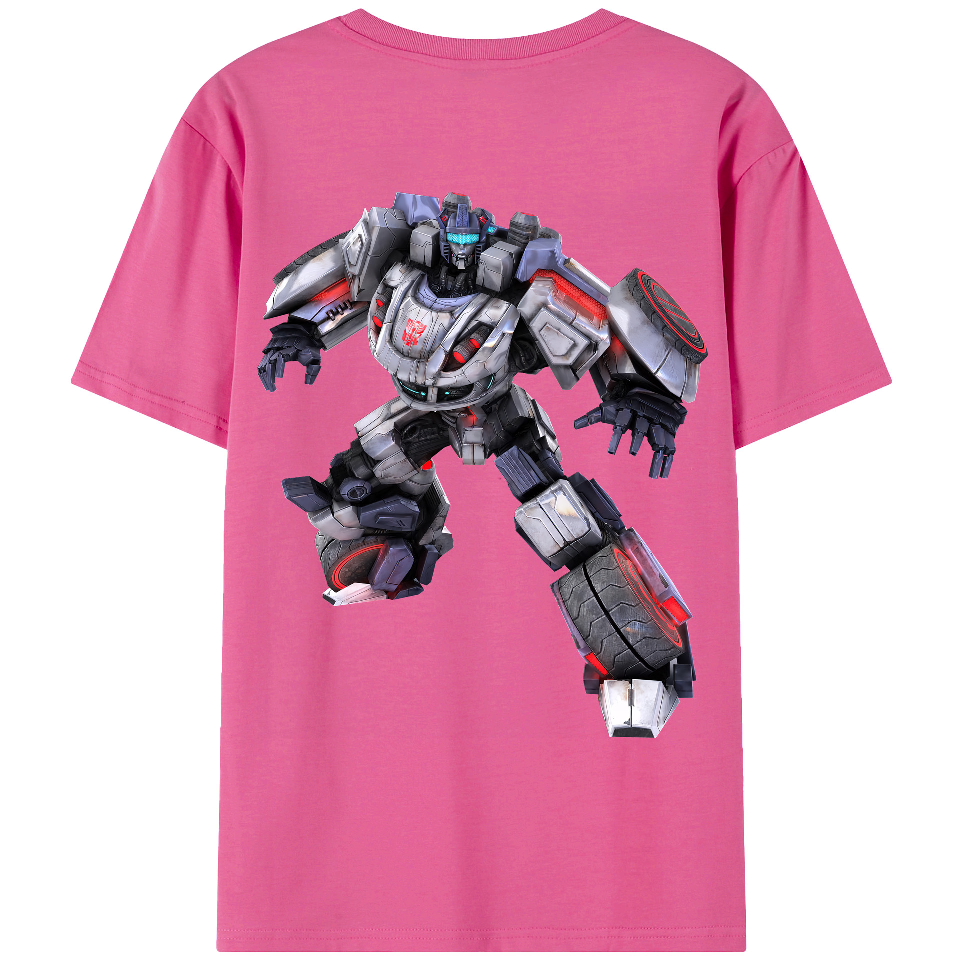 （画像用） Transformers トランスフォーマー レディース半袖Tシャツ(バックプリント)