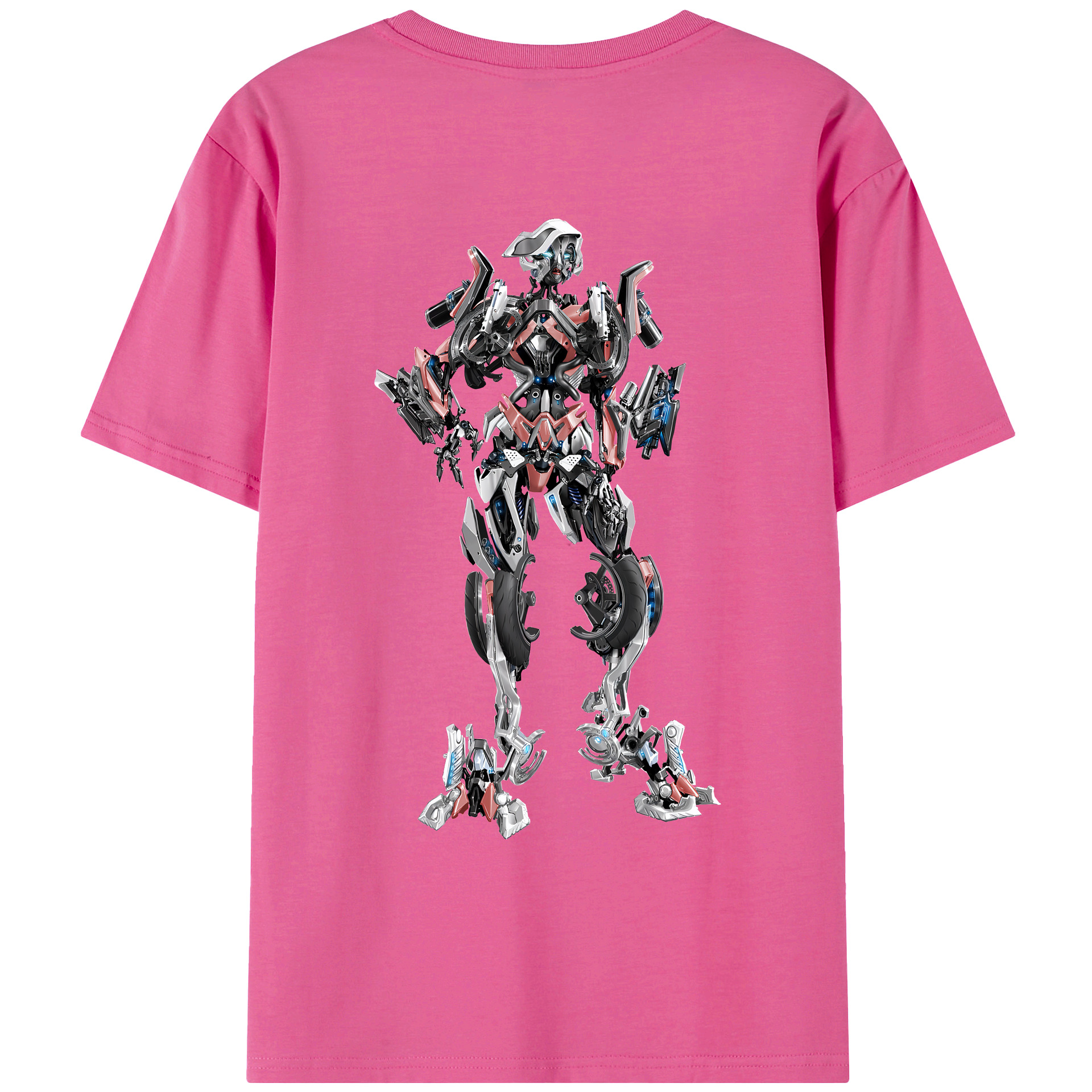 （画像用） Transformers トランスフォーマー レディース半袖Tシャツ(バックプリント)