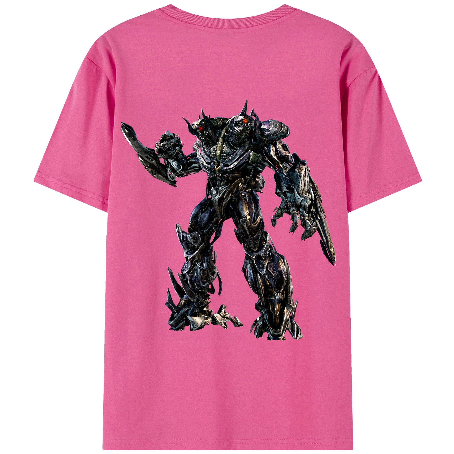 （画像用） Transformers トランスフォーマー レディース半袖Tシャツ(バックプリント)