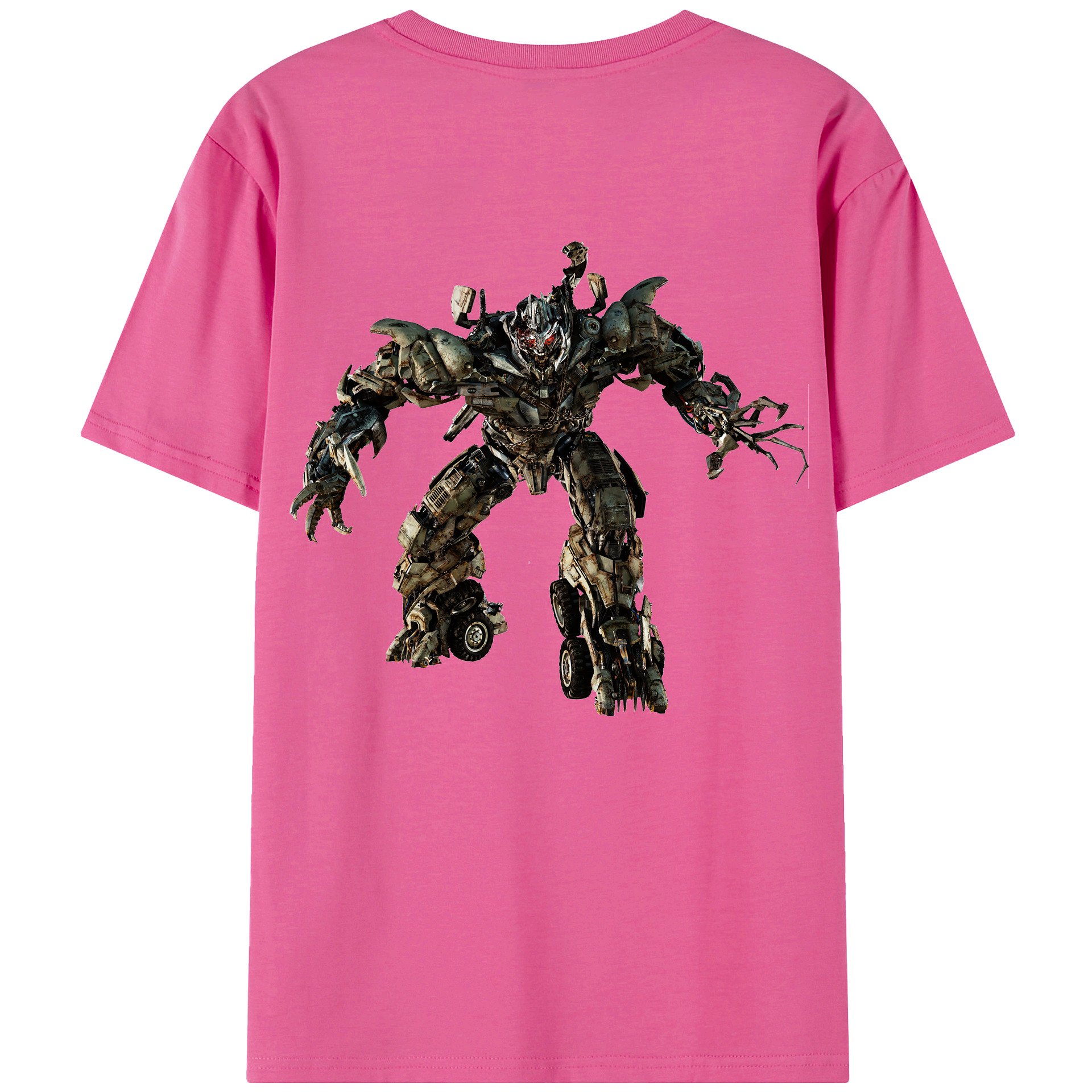 （画像用） Transformers トランスフォーマー レディース半袖Tシャツ(バックプリント)