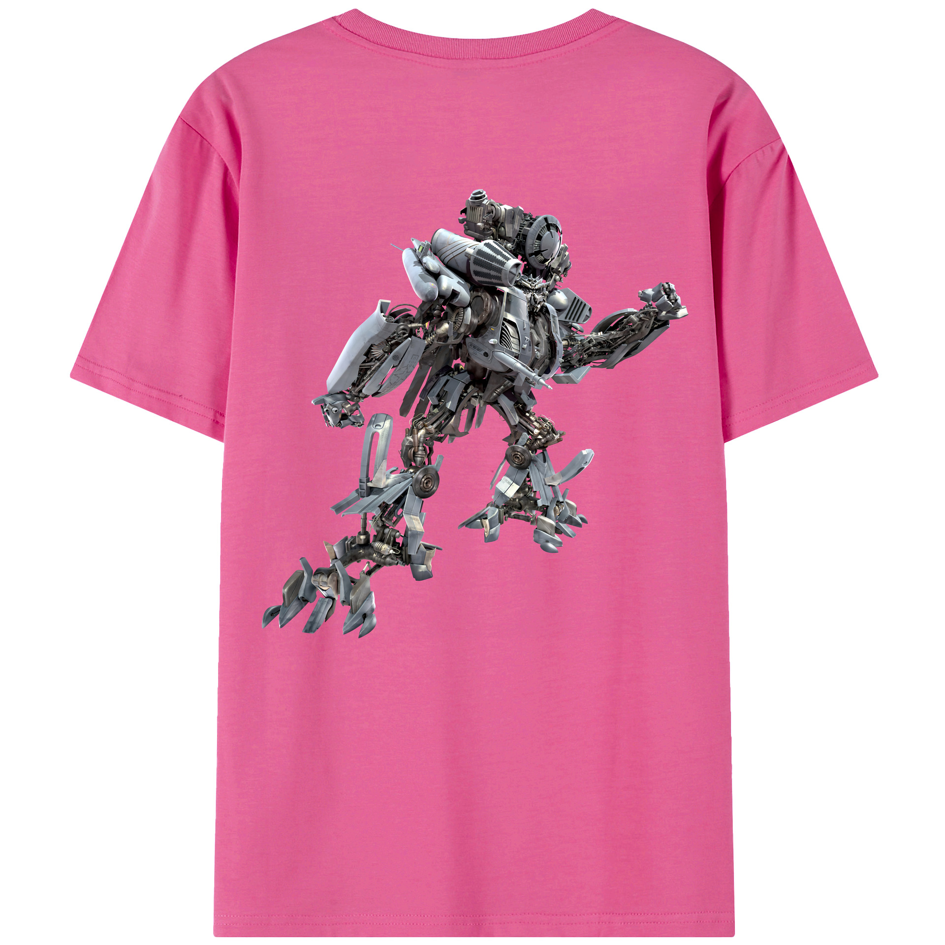 （画像用） Transformers トランスフォーマー レディース半袖Tシャツ(バックプリント)