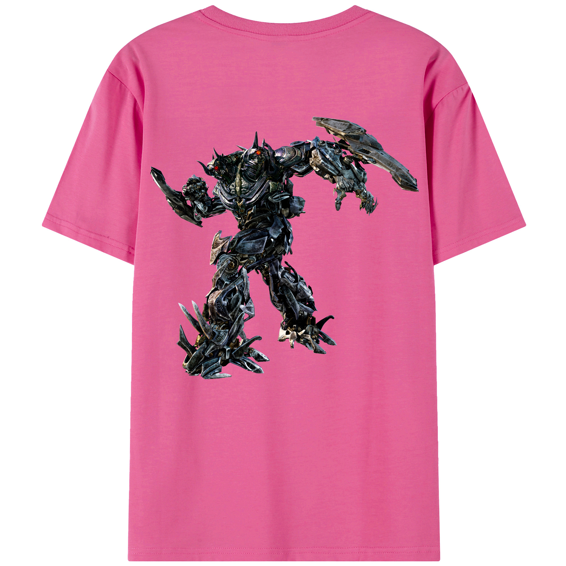 （画像用） Transformers トランスフォーマー レディース半袖Tシャツ(バックプリント)