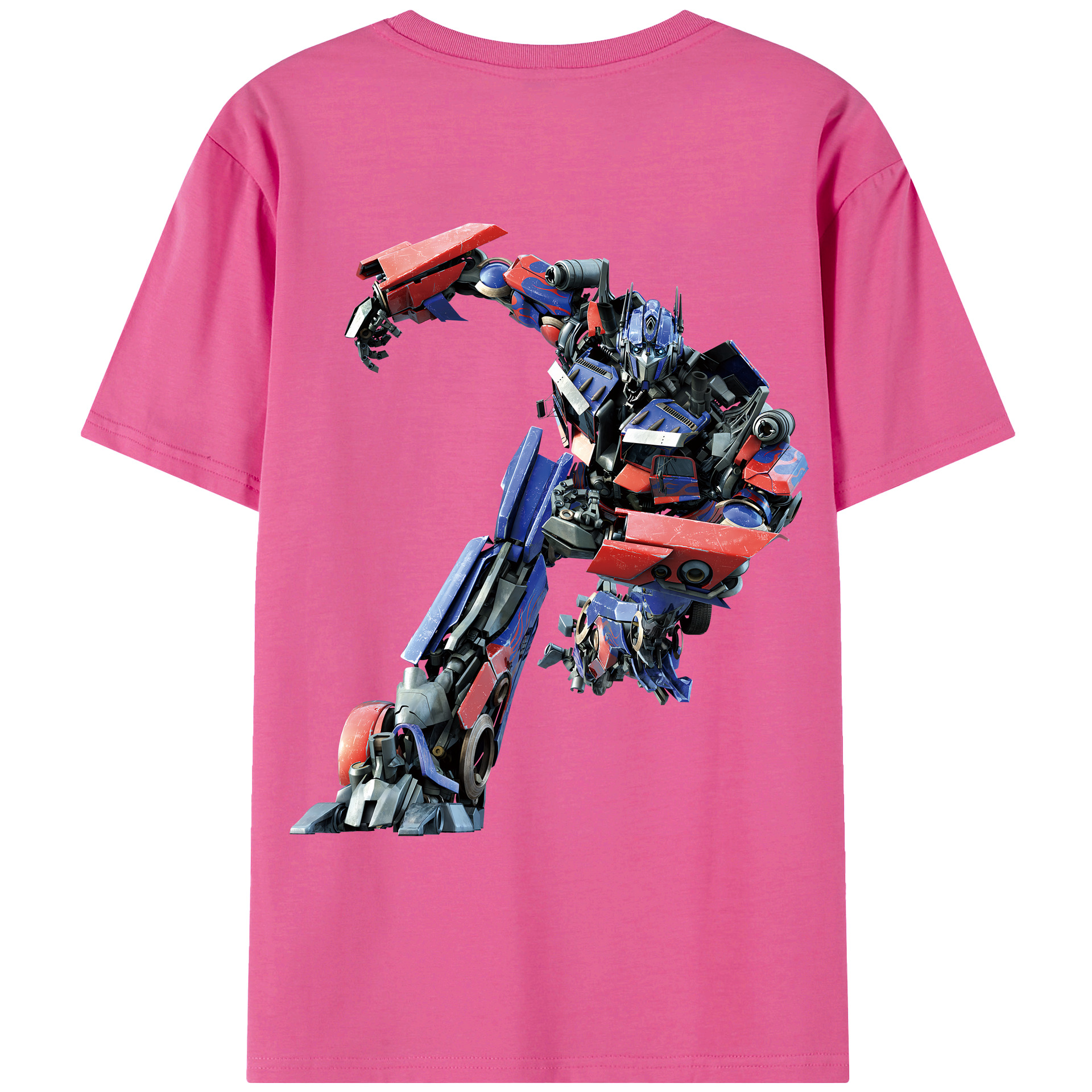 （画像用） Transformers トランスフォーマー レディース半袖Tシャツ(バックプリント)