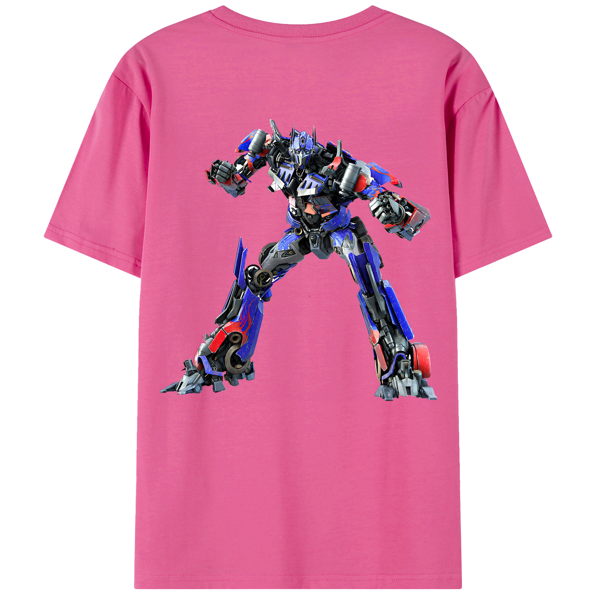 （画像用） Transformers トランスフォーマー レディース半袖Tシャツ(バックプリント)