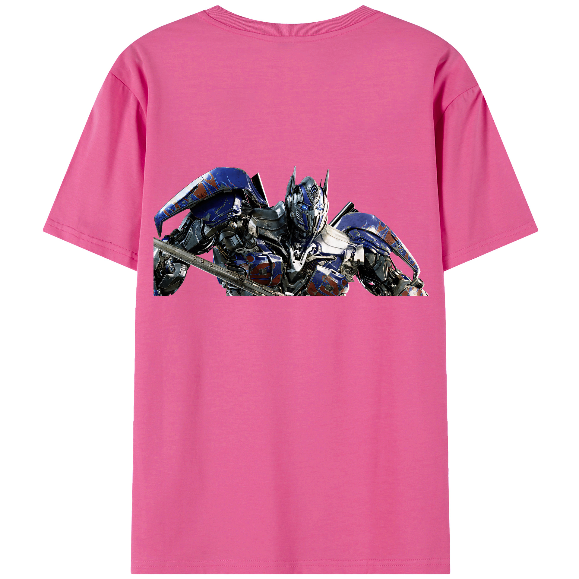 （画像用） Transformers トランスフォーマー レディース半袖Tシャツ(バックプリント)