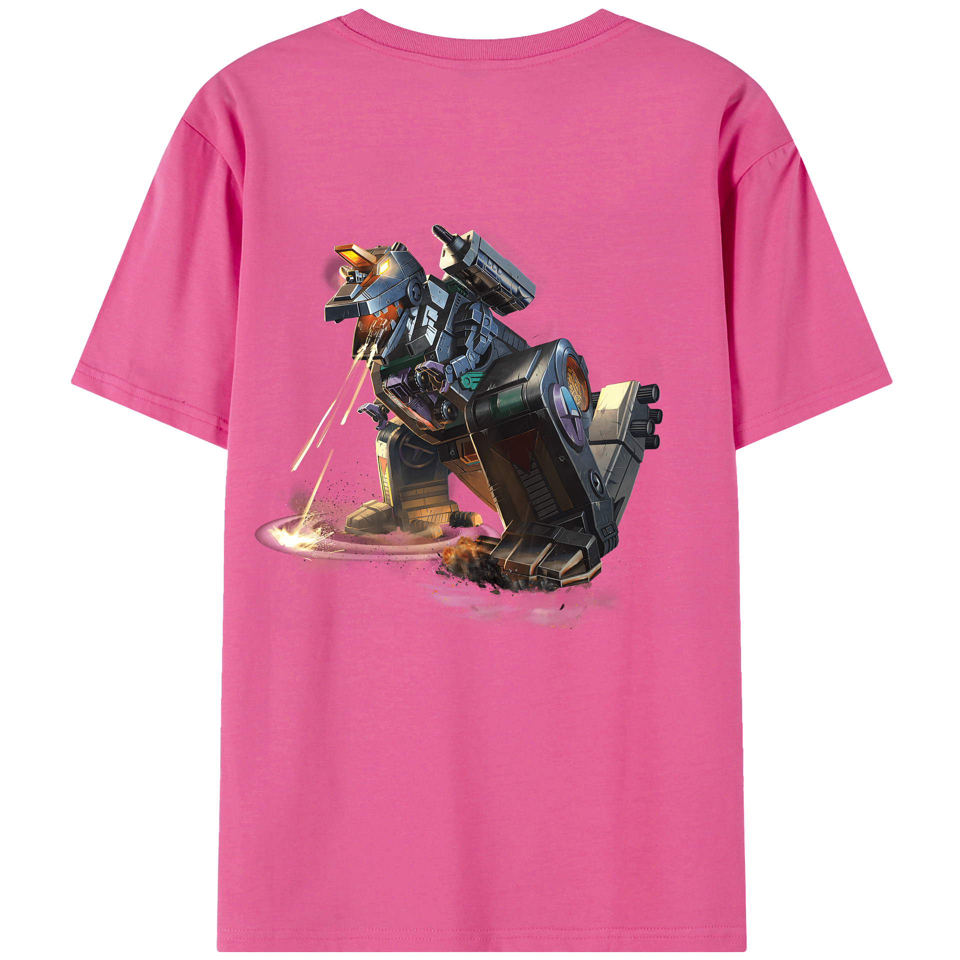 （画像用） Transformers トランスフォーマー レディース半袖Tシャツ(バックプリント)