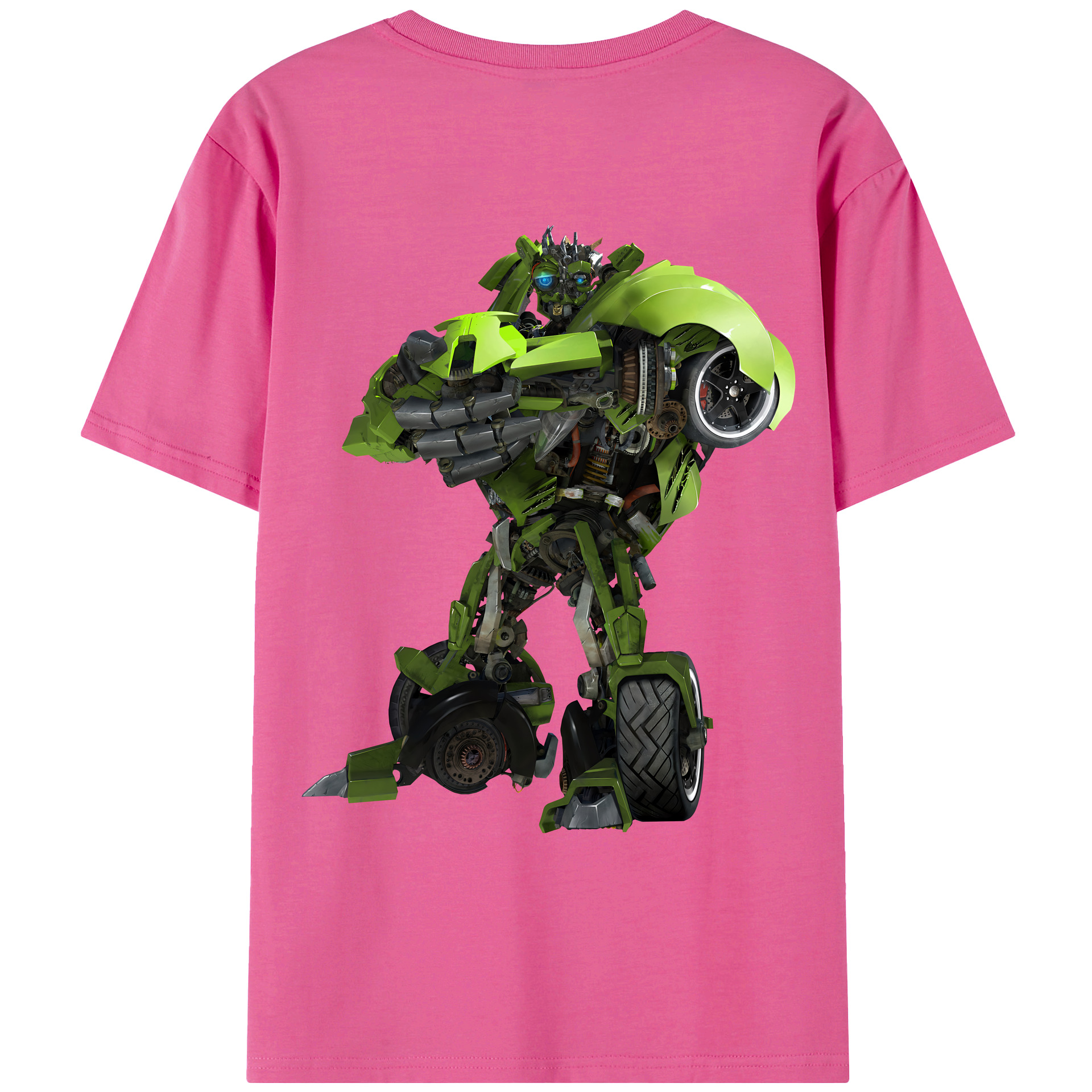 （画像用） Transformers トランスフォーマー レディース半袖Tシャツ(バックプリント)