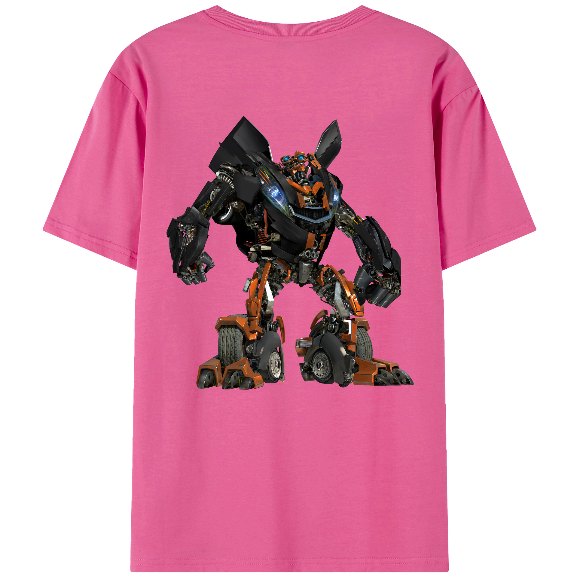 （画像用） Transformers トランスフォーマー レディース半袖Tシャツ(バックプリント)