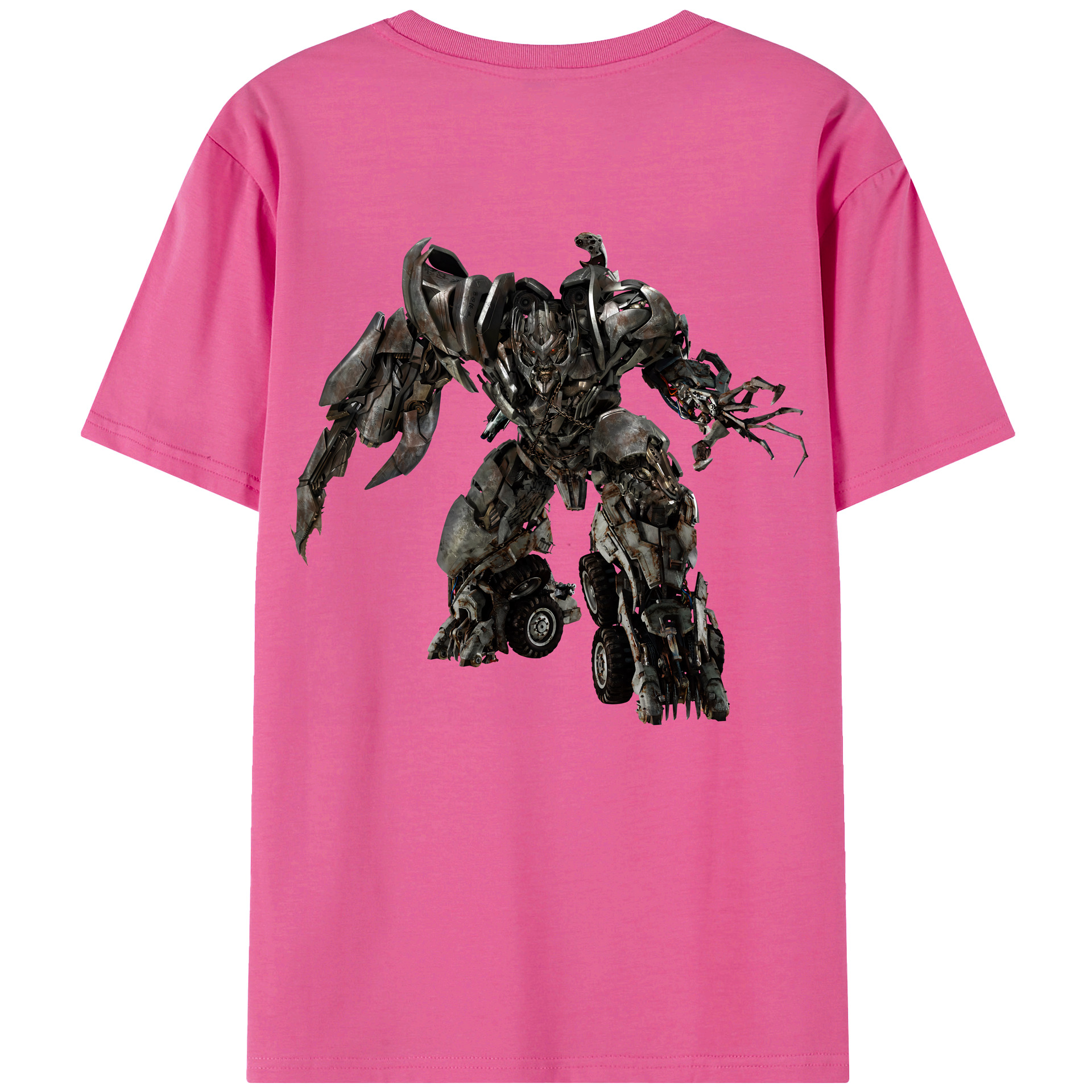 （画像用） Transformers トランスフォーマー レディース半袖Tシャツ(バックプリント)