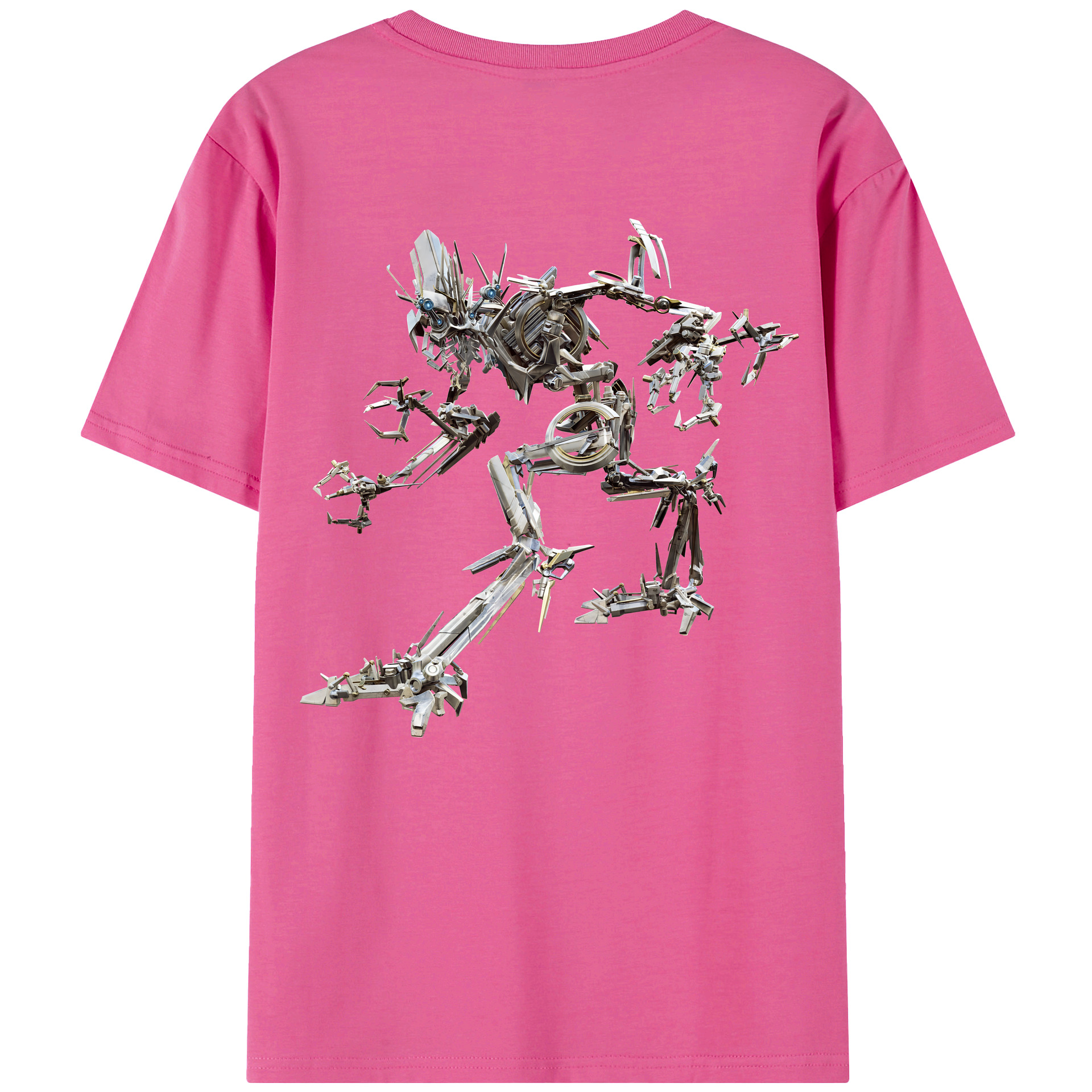 （画像用） Transformers トランスフォーマー レディース半袖Tシャツ(バックプリント)