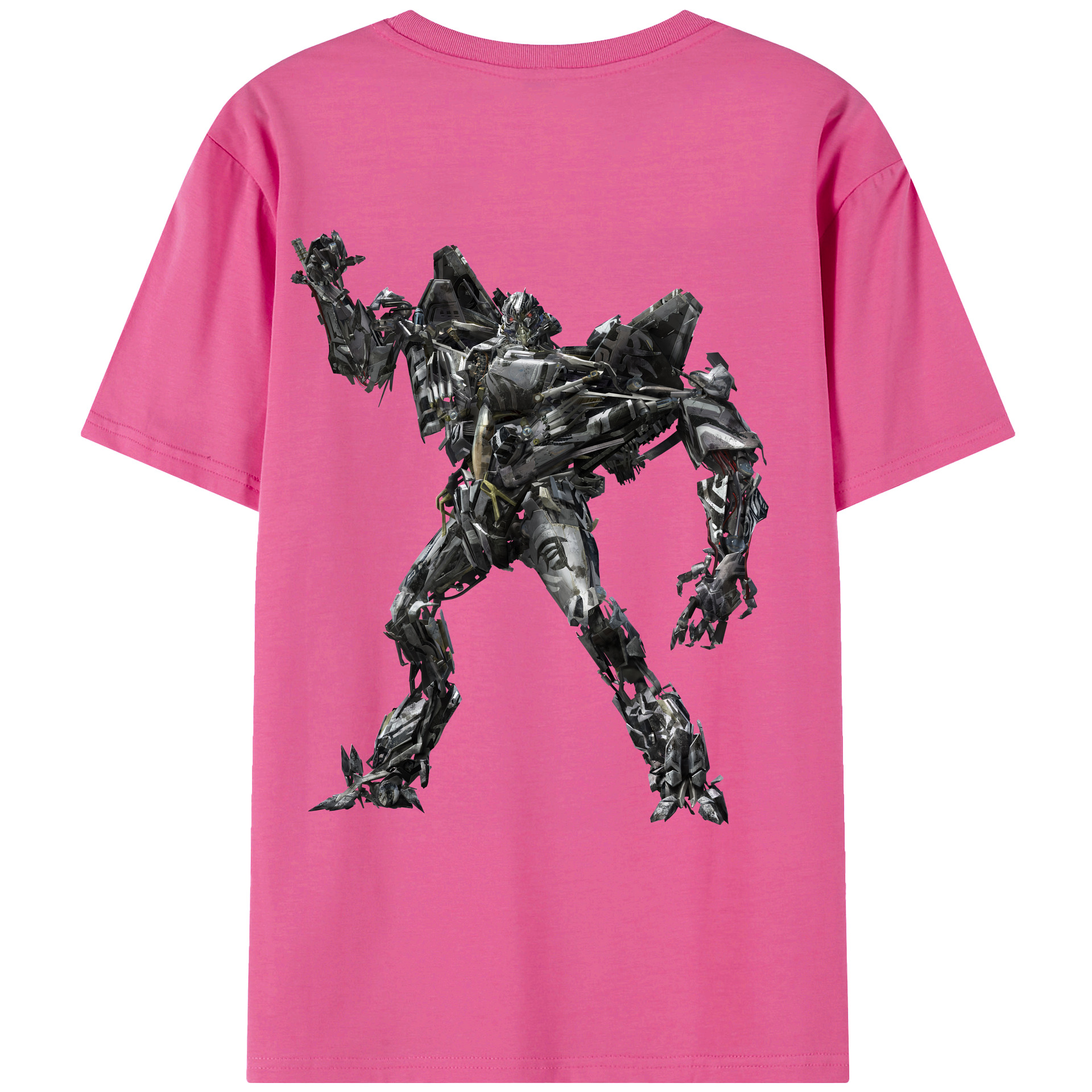 （画像用） Transformers トランスフォーマー レディース半袖Tシャツ(バックプリント)