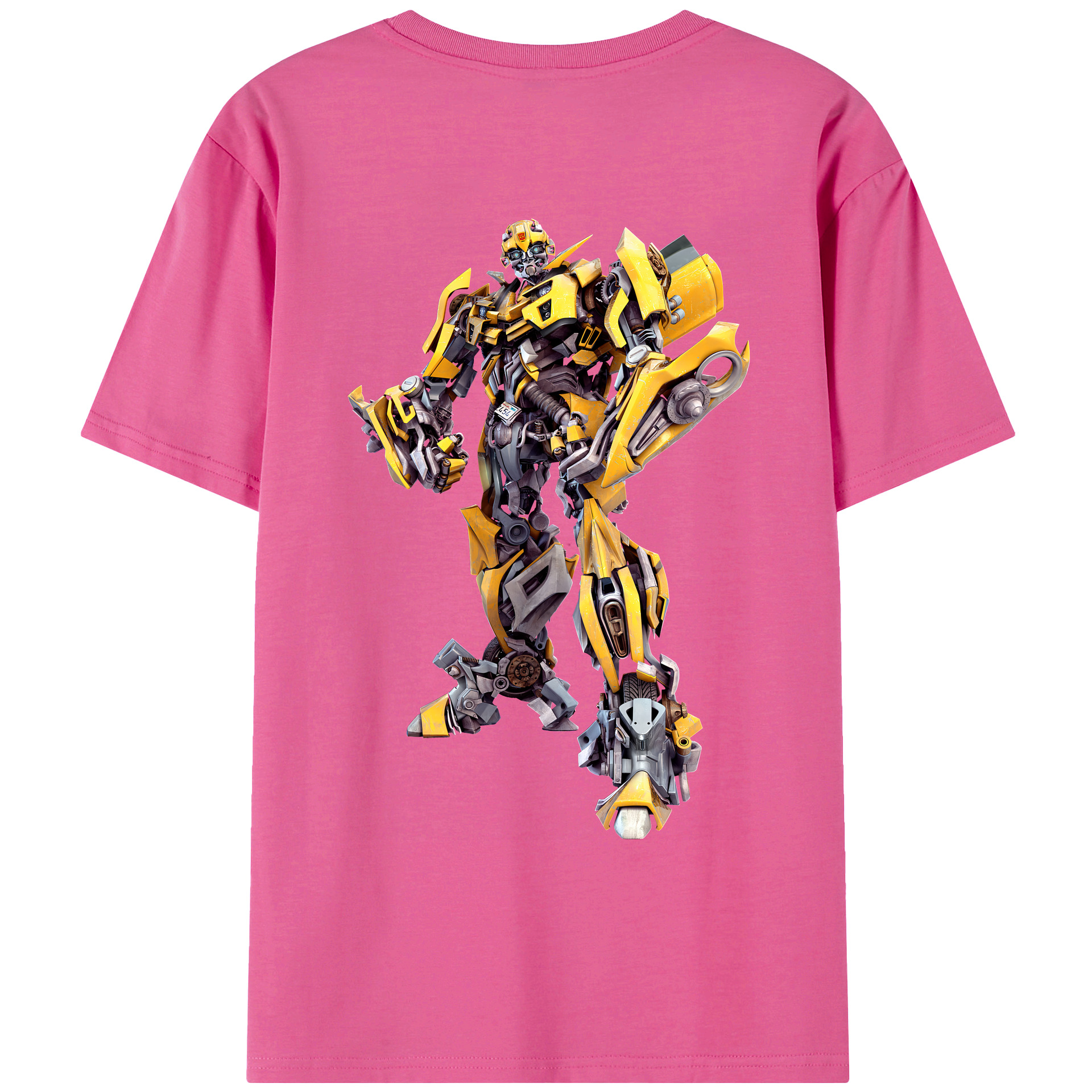 （画像用） Transformers トランスフォーマー レディース半袖Tシャツ(バックプリント)