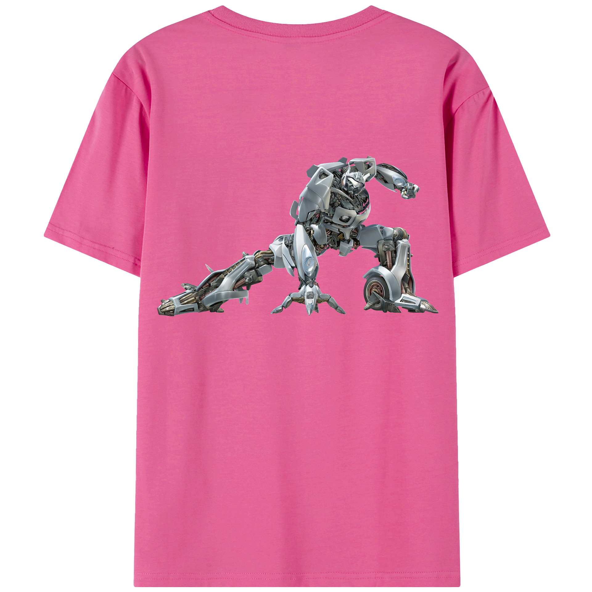 （画像用） Transformers トランスフォーマー レディース半袖Tシャツ(バックプリント)