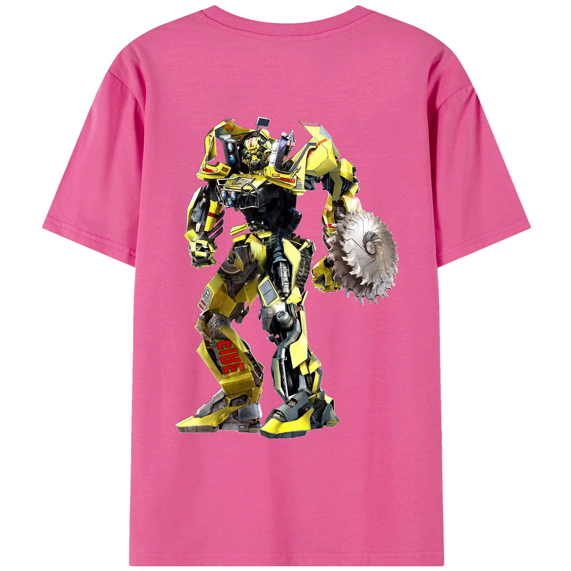 （画像用） Transformers トランスフォーマー レディース半袖Tシャツ(バックプリント)