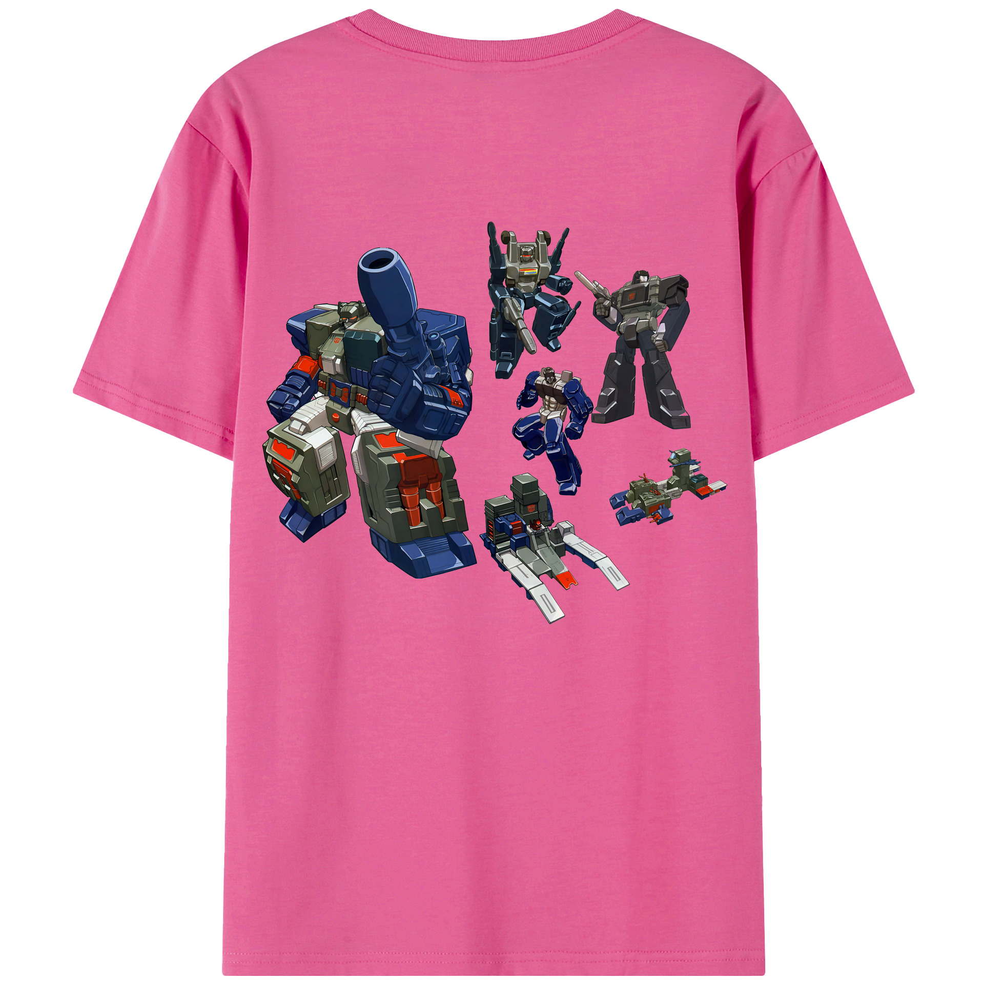 （画像用） Transformers トランスフォーマー レディース半袖Tシャツ(バックプリント)